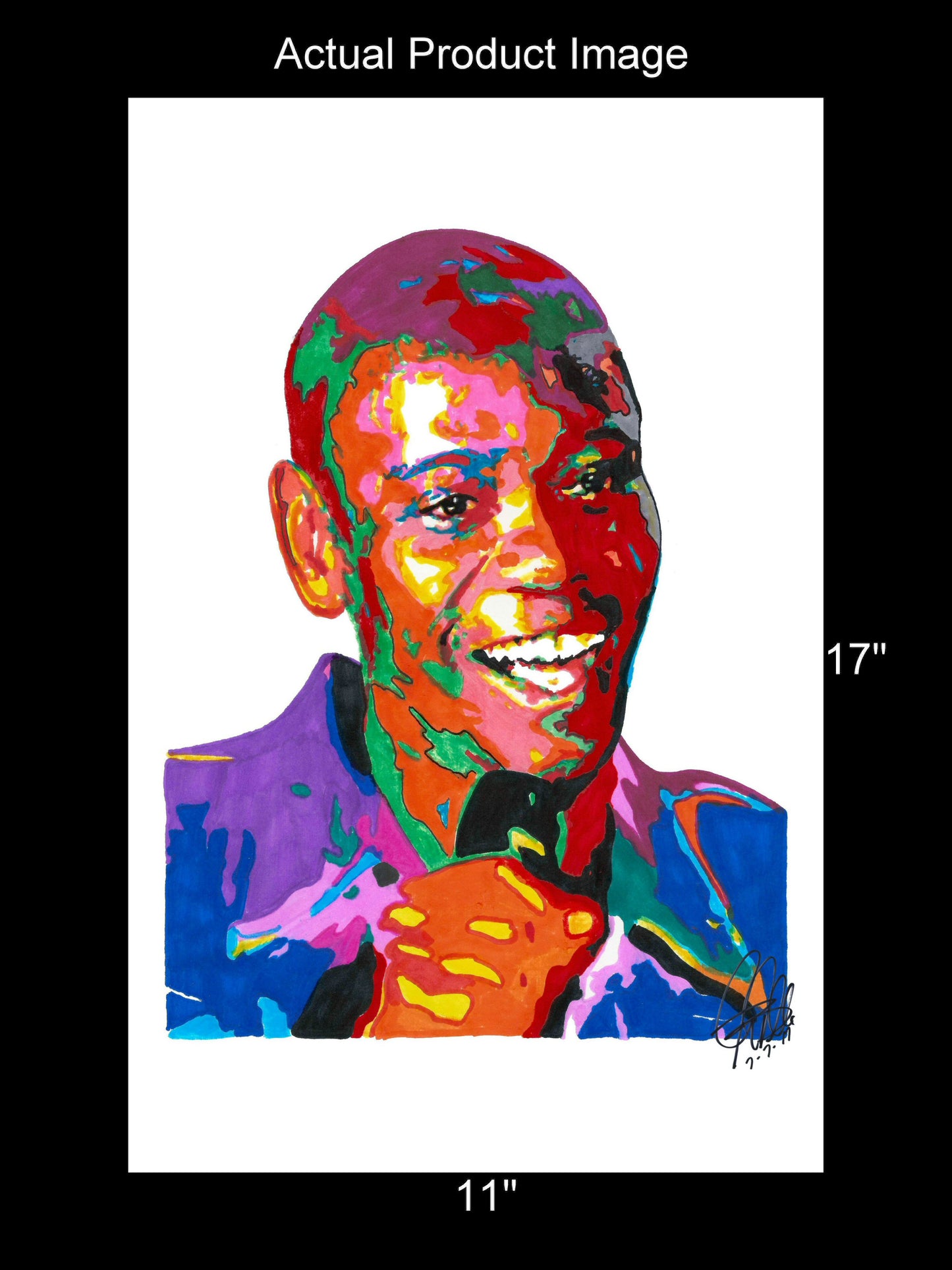 Dave Chappelle Stand Up Comedian Actor Comedy Poster Print Wall Art 11x17