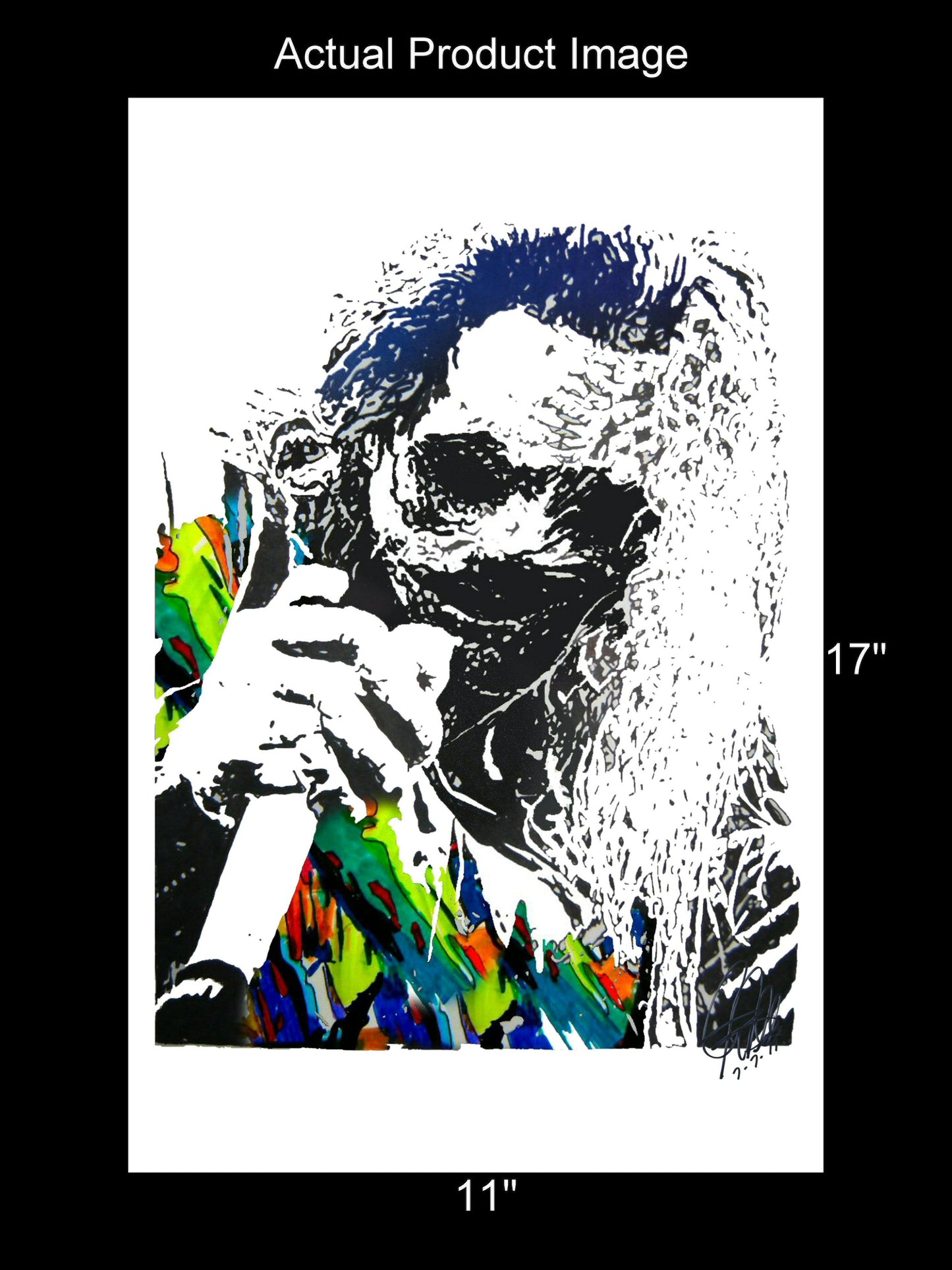 Corey Taylor Slipknot Heavy Metal Music Poster Print Wall Art 11x17