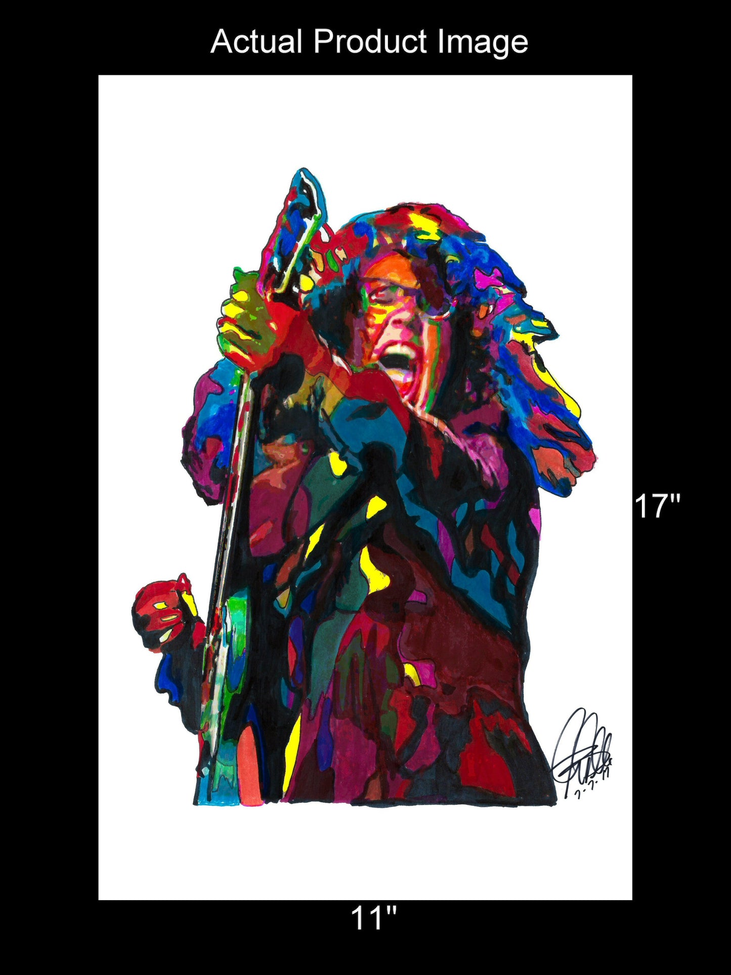 Brittany Howard Alabama Shakes Singer Rock Music Poster Print Wall Art 11x17