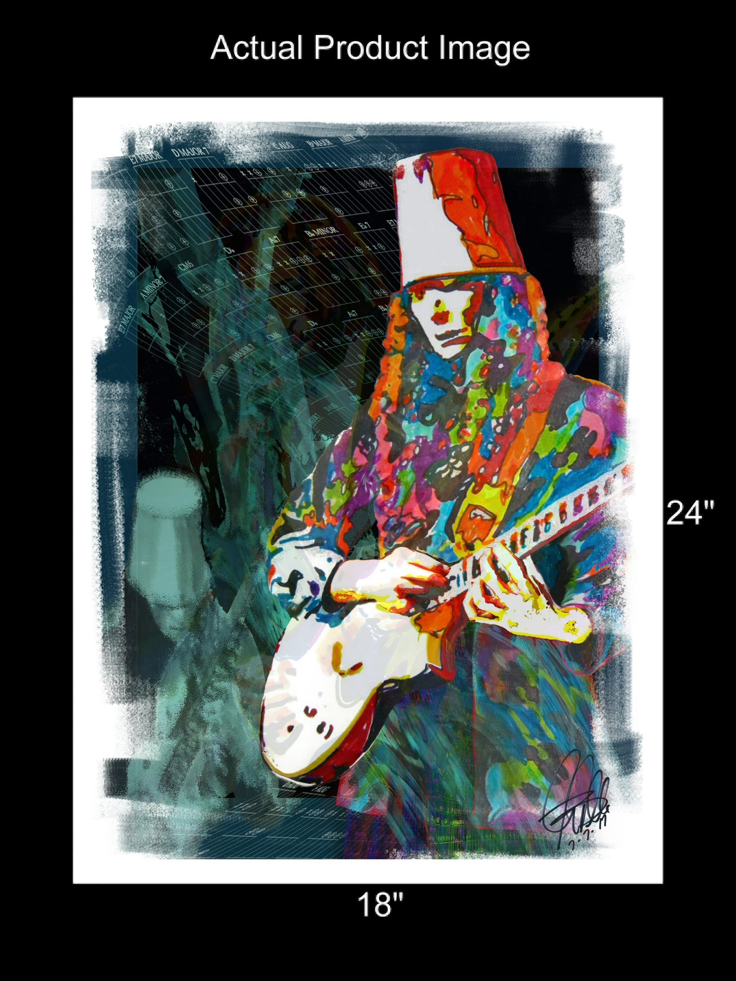 Buckethead Experimental Rock Guitar Music Poster Print Wall Art 18x24
