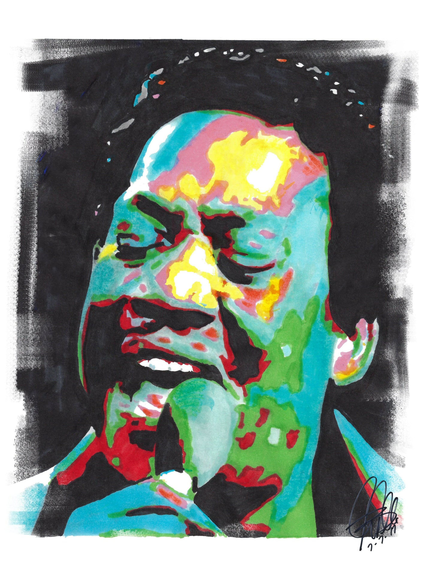 Bobby Bland Singer Blues Soul Music Poster Print Wall Art 18x24