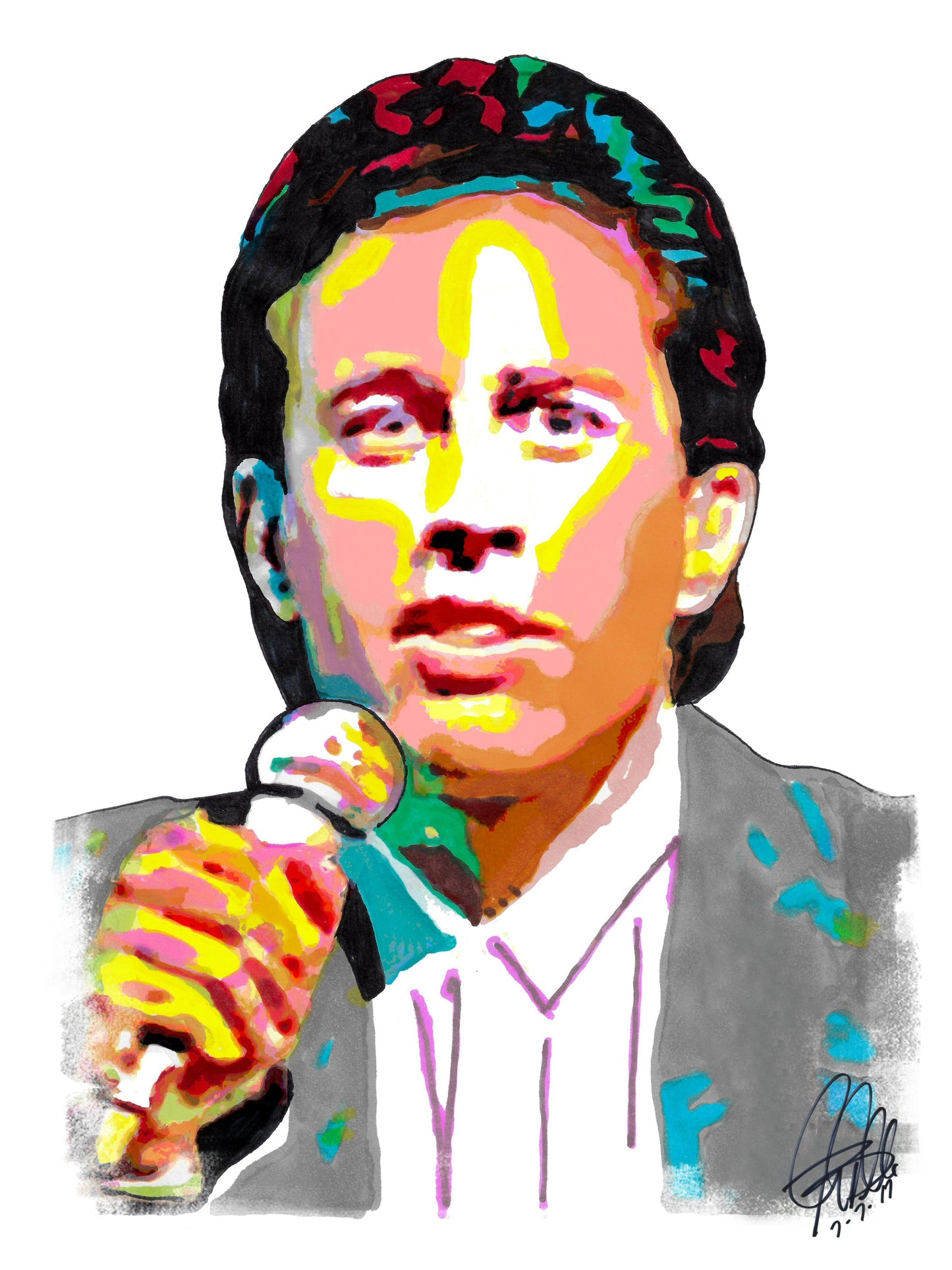 Jerry Seinfeld Stand Up Comedy Poster Print Wall Art 18x24