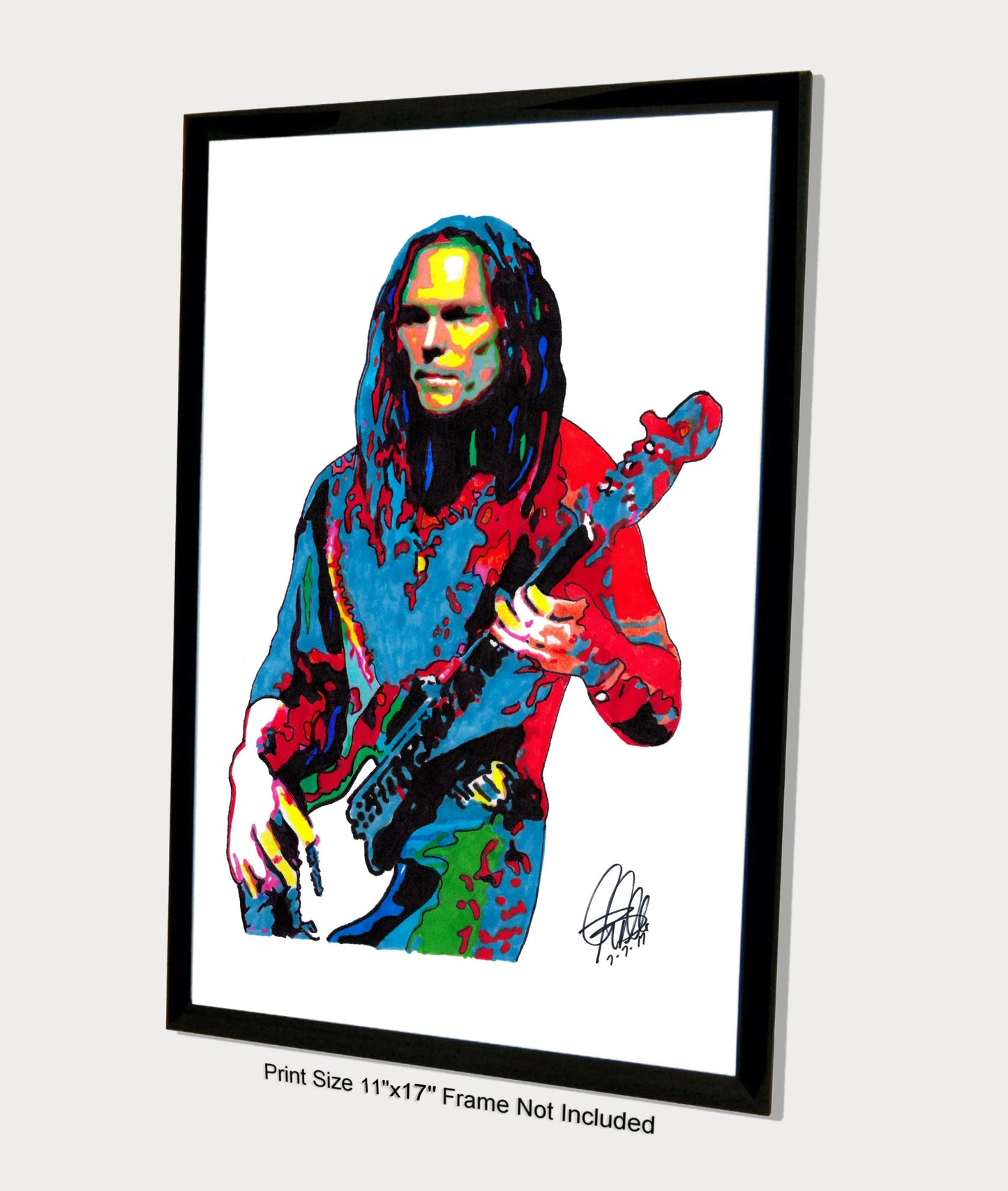 Timothy B Schmit Eagles Bass Guitar Rock Music Poster Print Wall Art 11x17