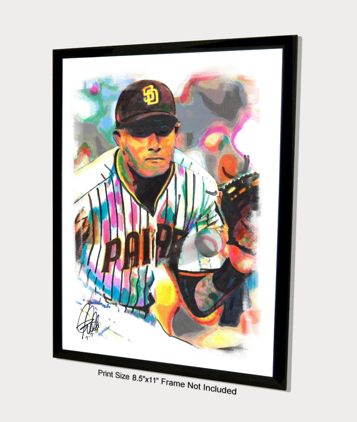 Manny Machado San Diego Padres Baseball Sports Poster Print Wall Art 8.5x11