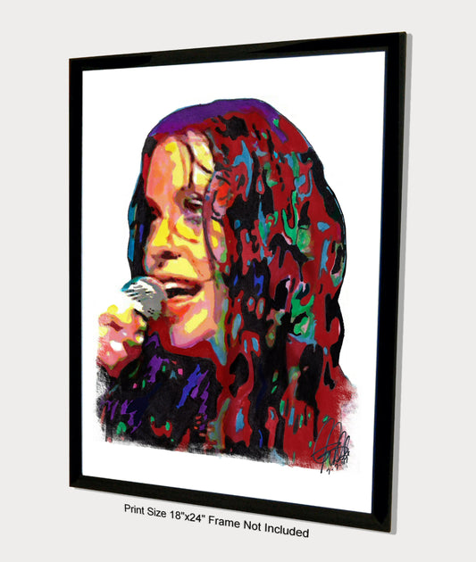 Alanis Morissette Singer Rock Music Poster Print Wall Art 18x24