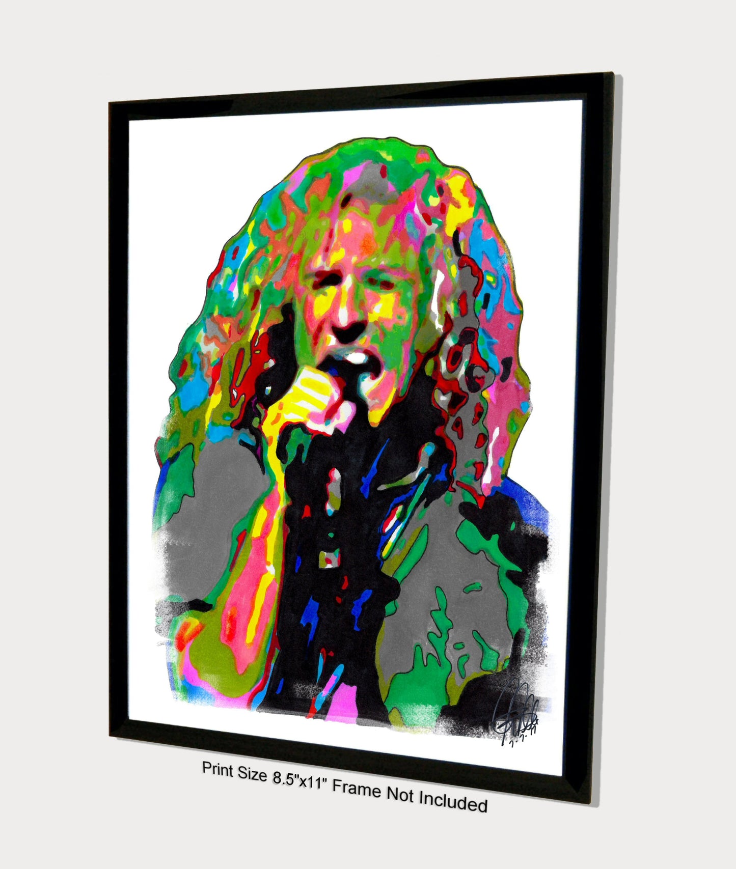 Sammy Hagar Singer Van Halen Montrose Rock Music Poster Print Wall Art 8.5x11