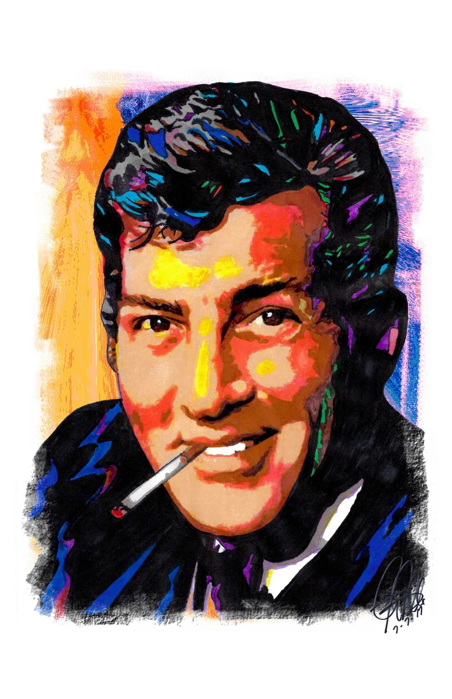 Dean Martin Singer Rat Pack Music Poster Print Wall Art 11x17