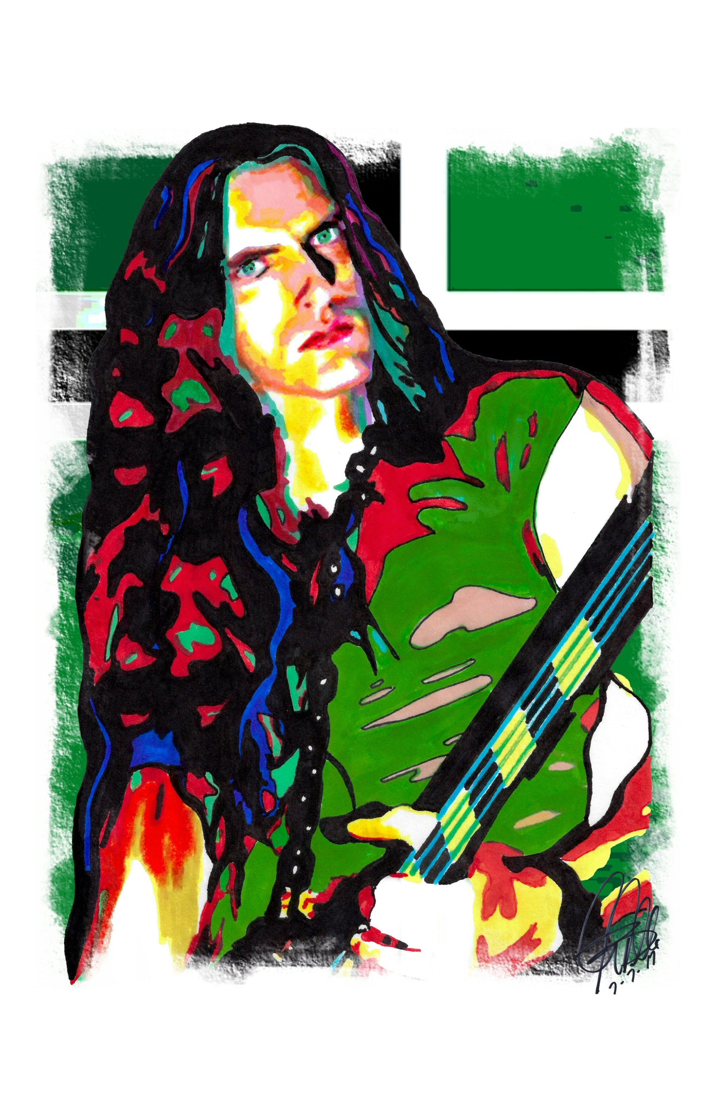 Peter Steele Type O Negative Gothic Metal Music Print Poster Wall Art 11x17