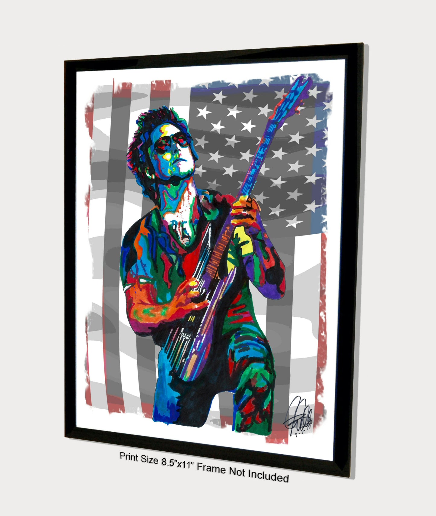 Synyster Gates Avenged Sevenfold Metal Music Print Poster Wall Art 8.5x11