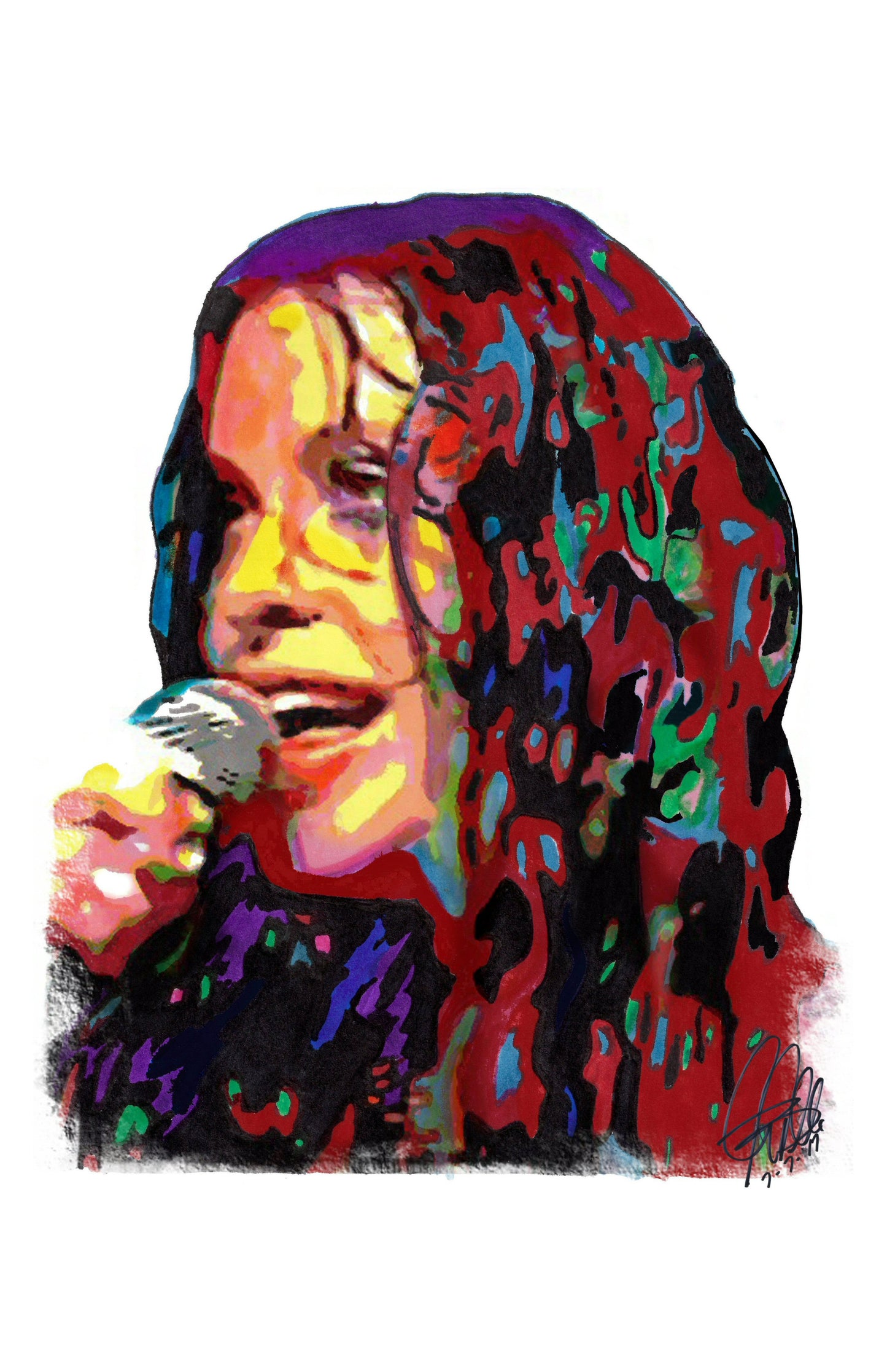 Alanis Morissette Singer Rock Music Poster Print Wall Art 11x17