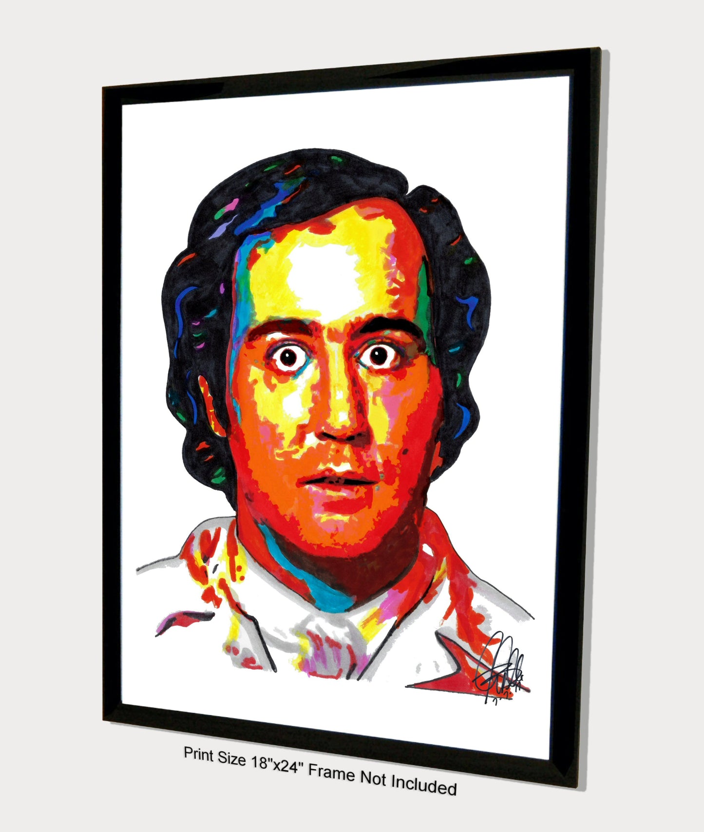Andy Kaufman Taxi Comedy Entertainer Performer Poster Print Wall Art 18x24