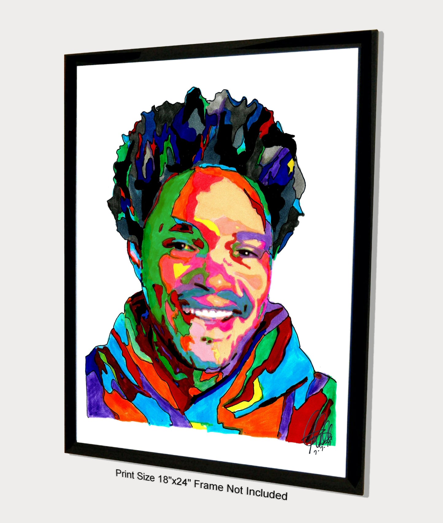 Trevor Noah The Daily Show Comedian Poster Print Wall Art 18x24