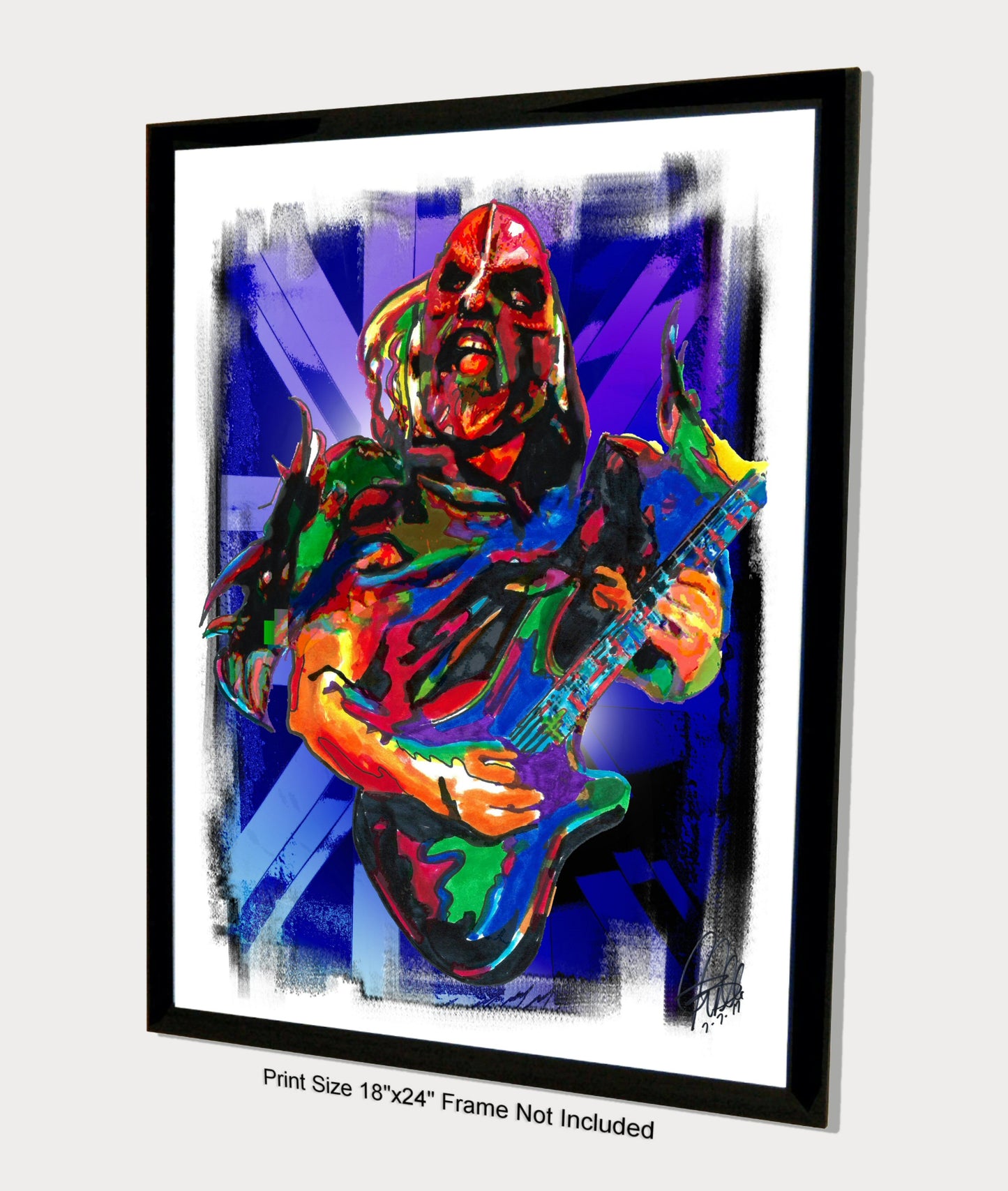 Flattus Maximus GWAR Guitar Metal Hard Rock Music Poster Print Wall Art 18x24