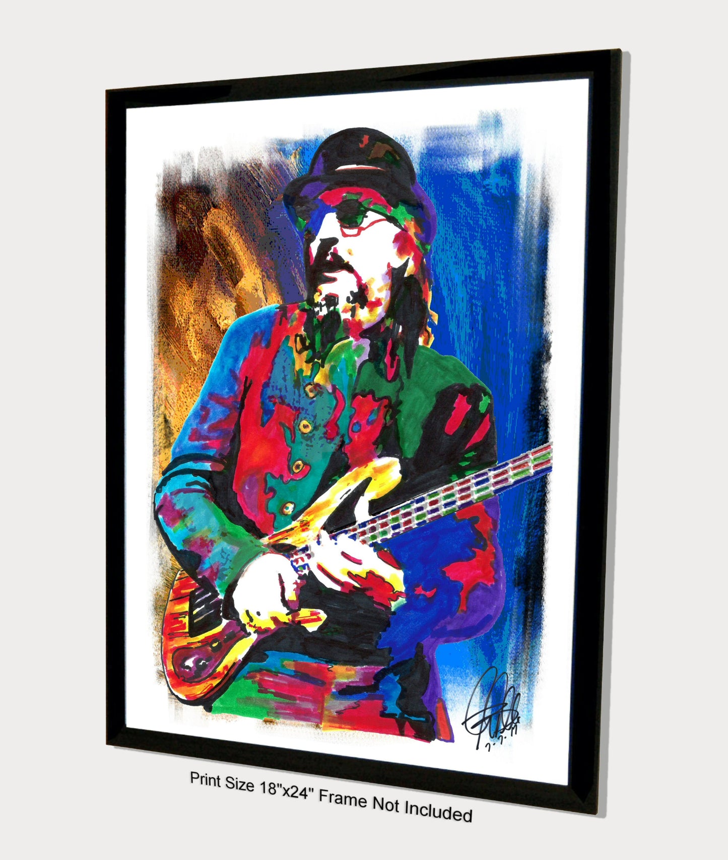 Les Claypool Primus Singer Bass Funk Rock Music Poster Print Wall Art 18x24