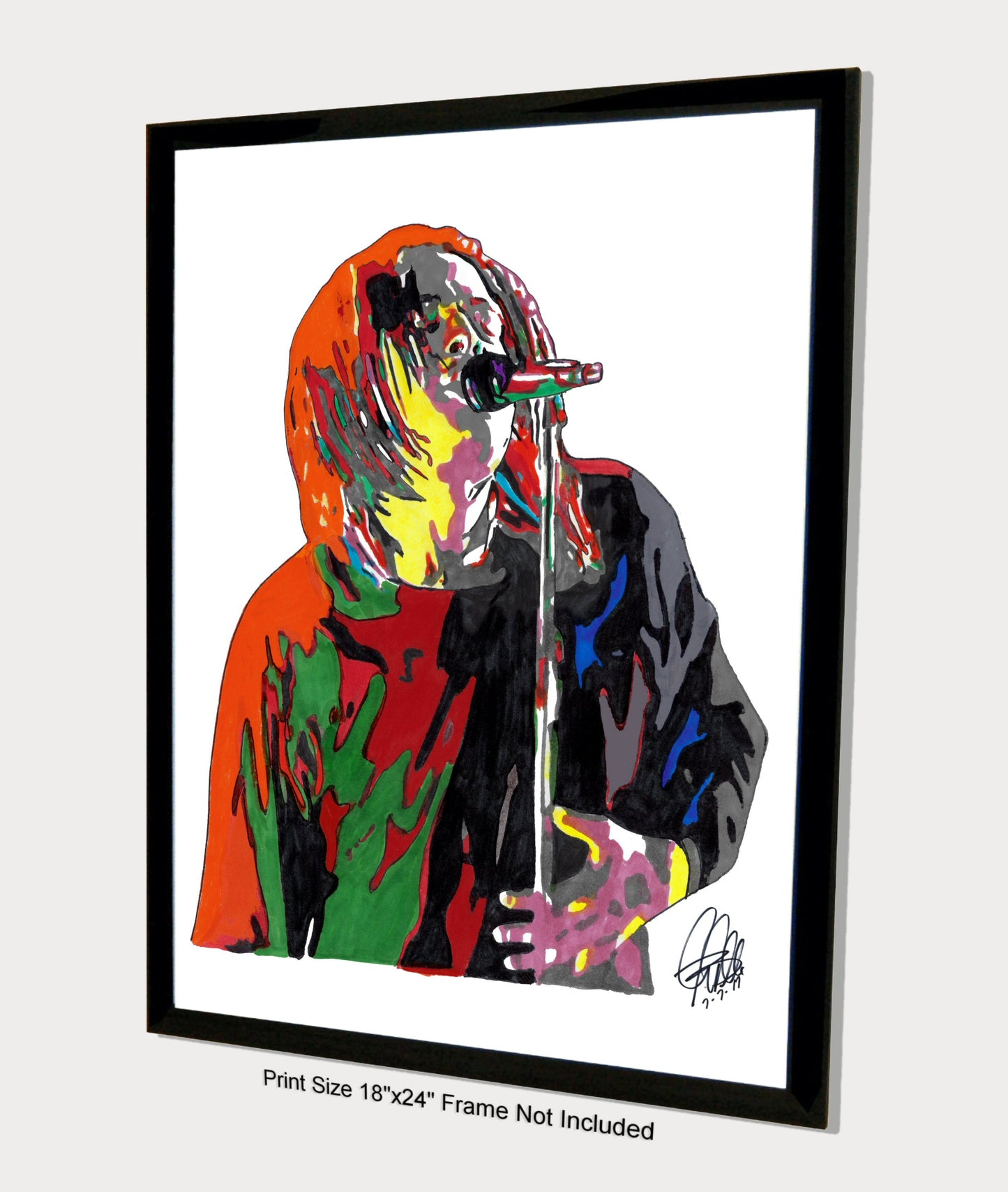 Adam Duritz Counting Crows Singer Rock Music Poster Print Wall Art 18x24