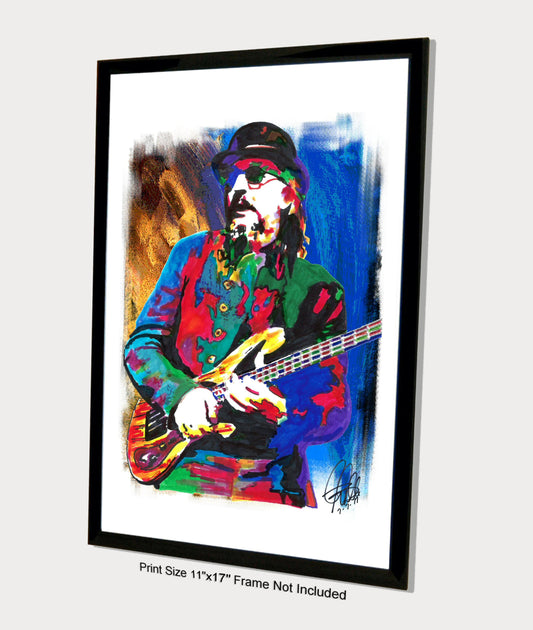 Les Claypool Primus Singer Bass Funk Rock Music Poster Print Wall Art 11x17