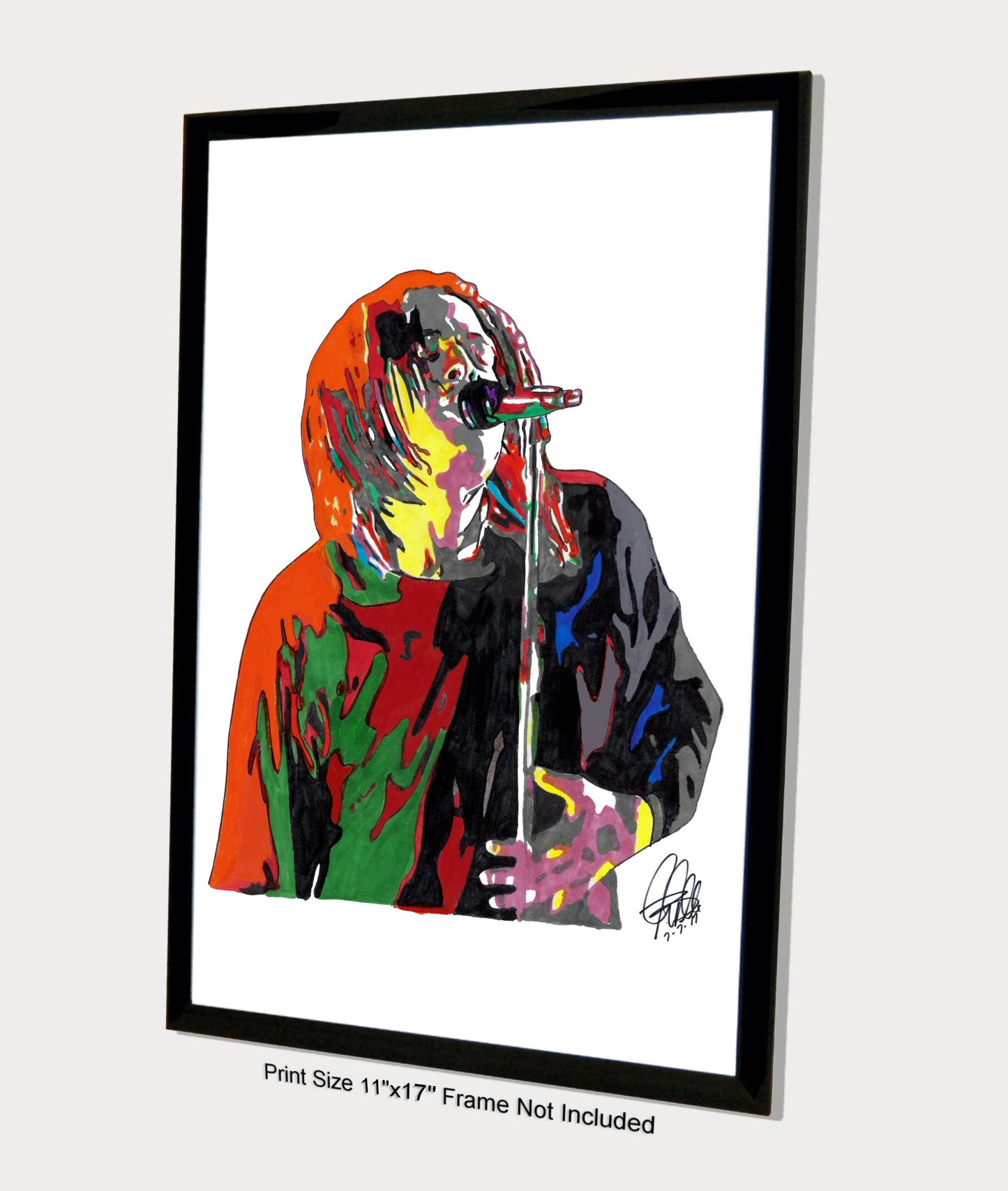 Adam Duritz Counting Crows Singer Rock Music Poster Print Wall Art 11x17