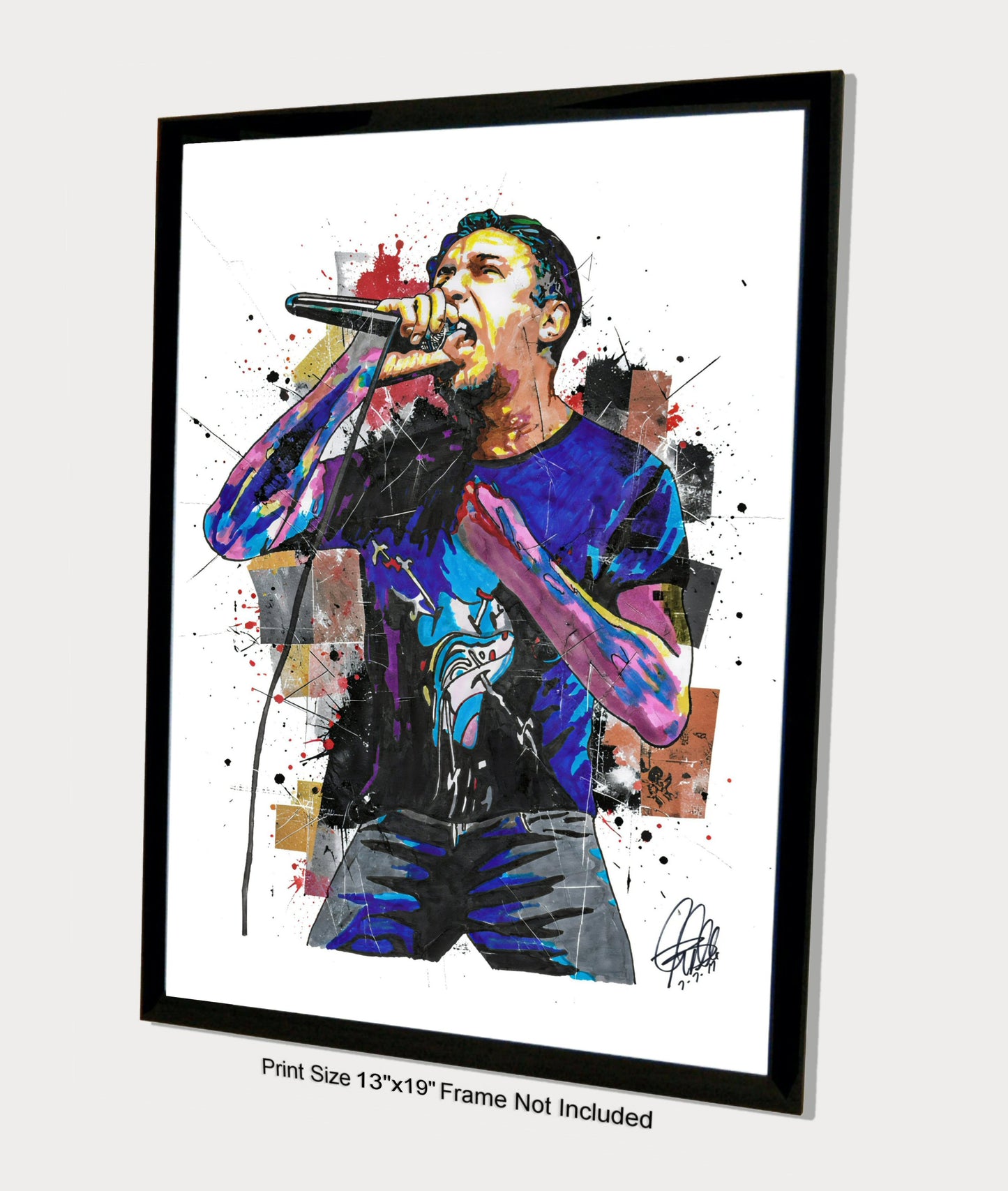 Lou Koller Sick of It All Music Punk Rock Singer Poster Print Wall Art 13x19