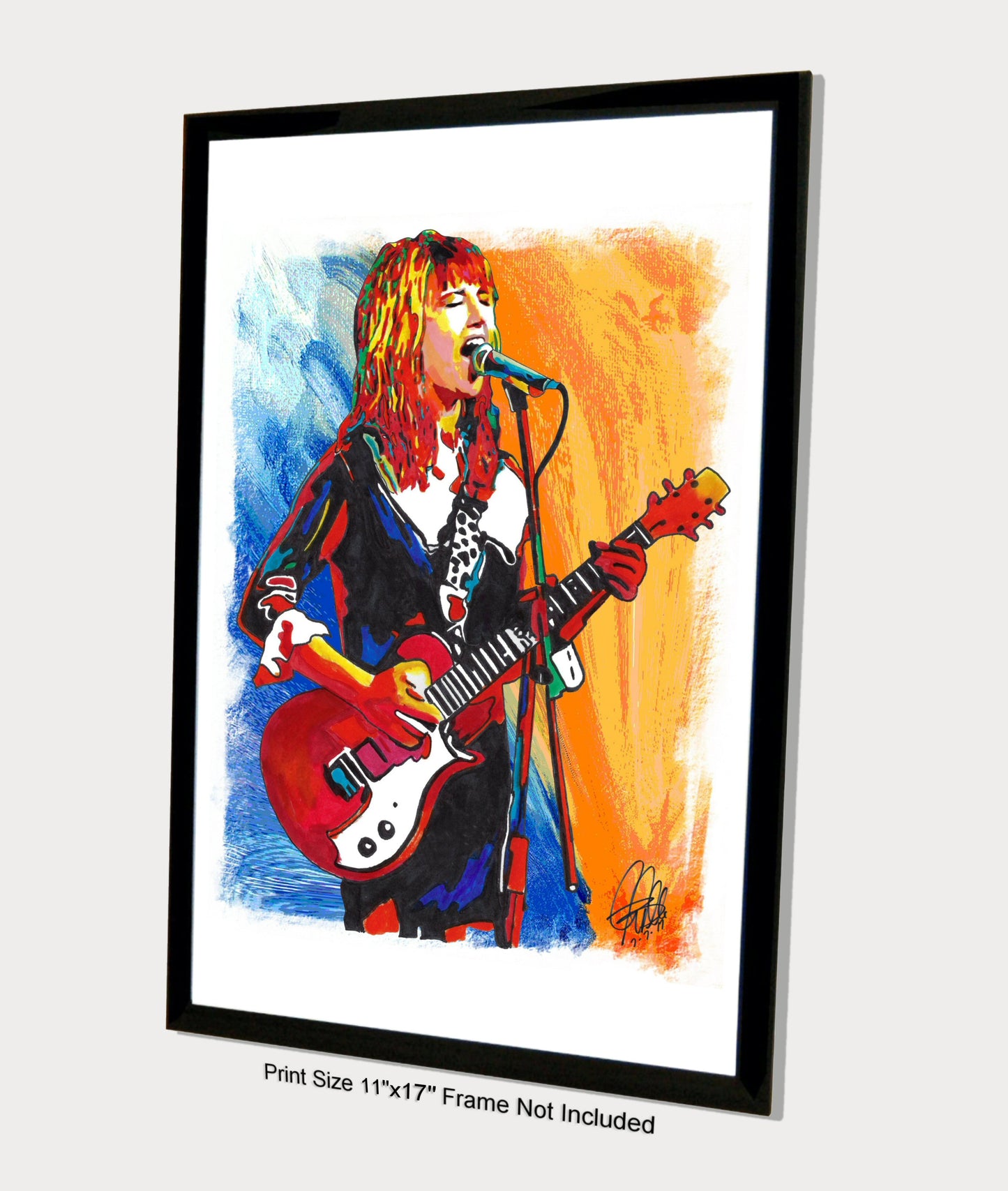 Kim Shattuck The Muffs Singer Punk Rock Music Poster Print Wall Art 11x17