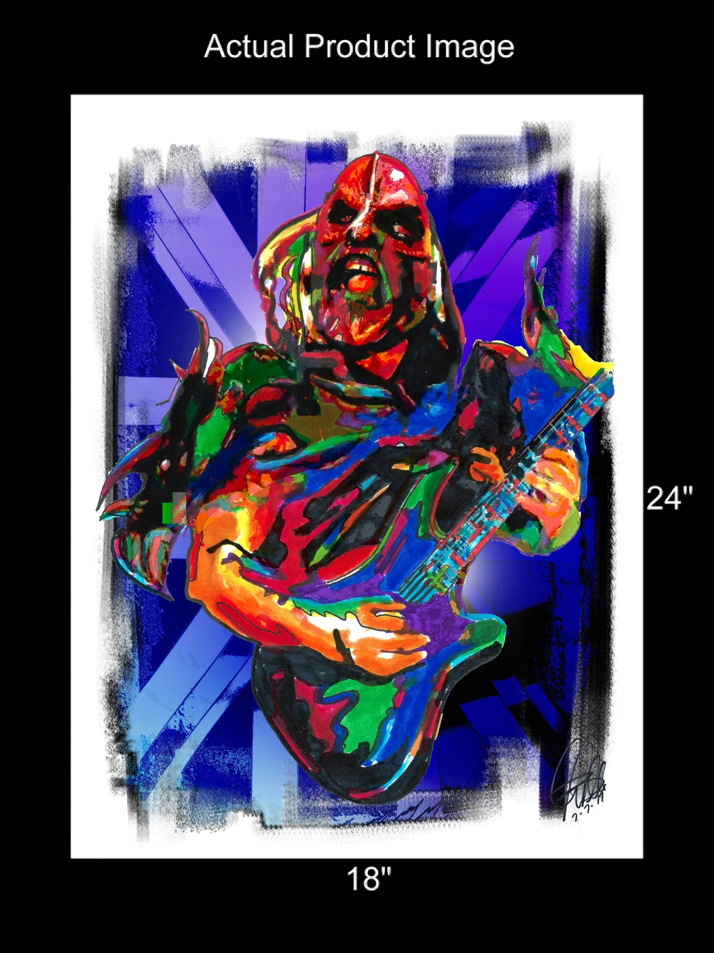 Flattus Maximus GWAR Guitar Metal Hard Rock Music Poster Print Wall Art 18x24