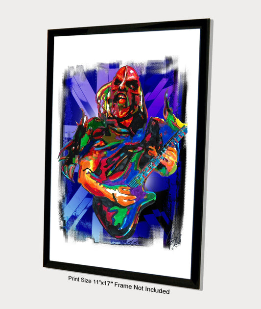 Flattus Maximus GWAR Guitar Metal Hard Rock Music Poster Print Wall Art 11x17