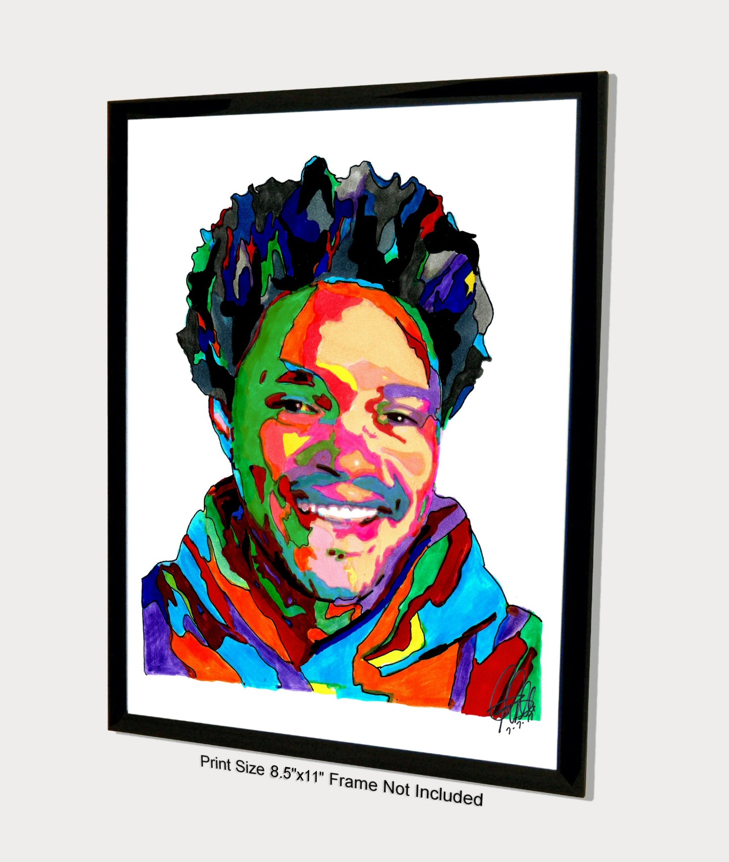 Trevor Noah The Daily Show Comedian Poster Print Wall Art 8.5x11
