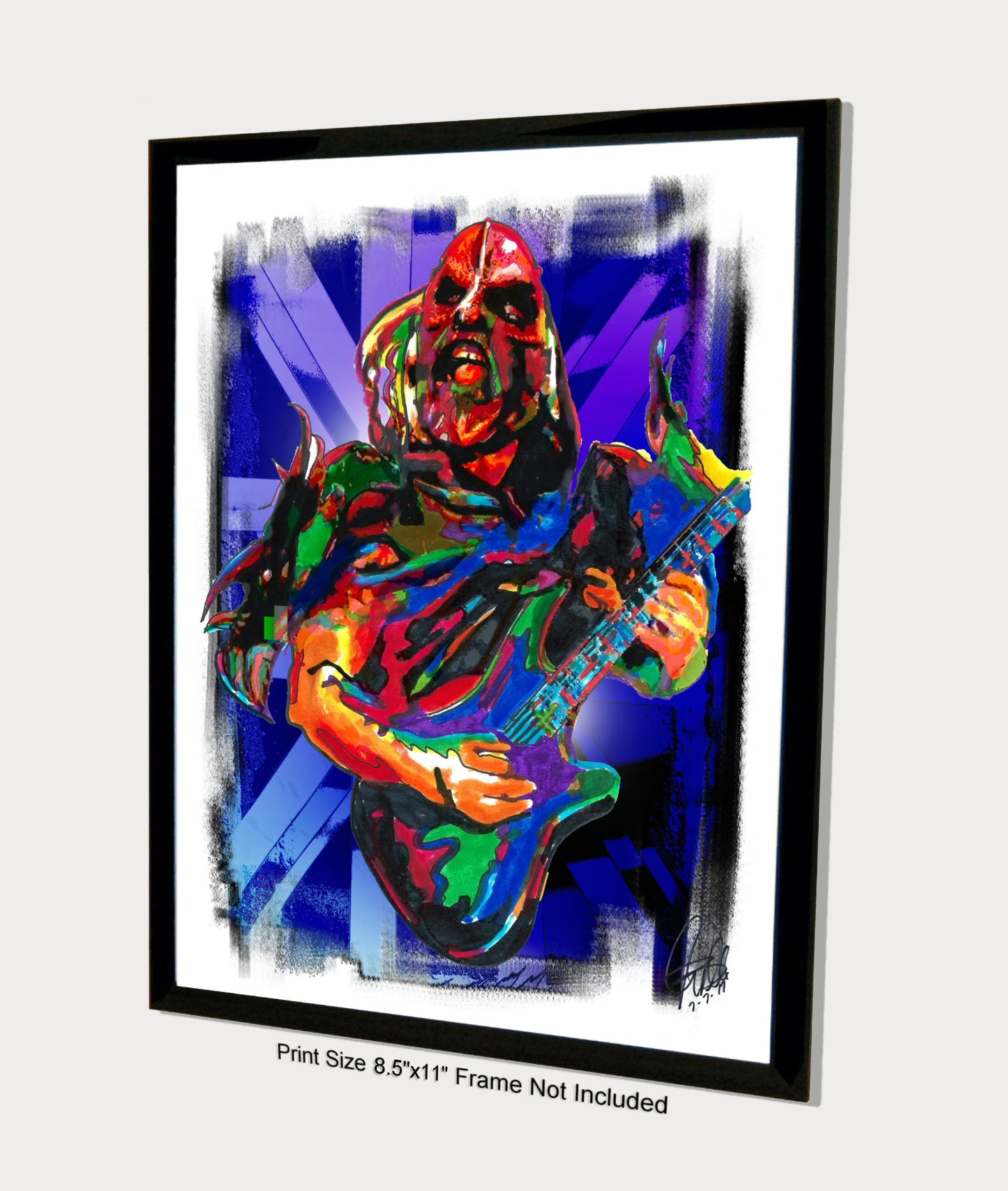 Flattus Maximus GWAR Guitar Metal Hard Rock Music Poster Print Wall Art 8.5x11