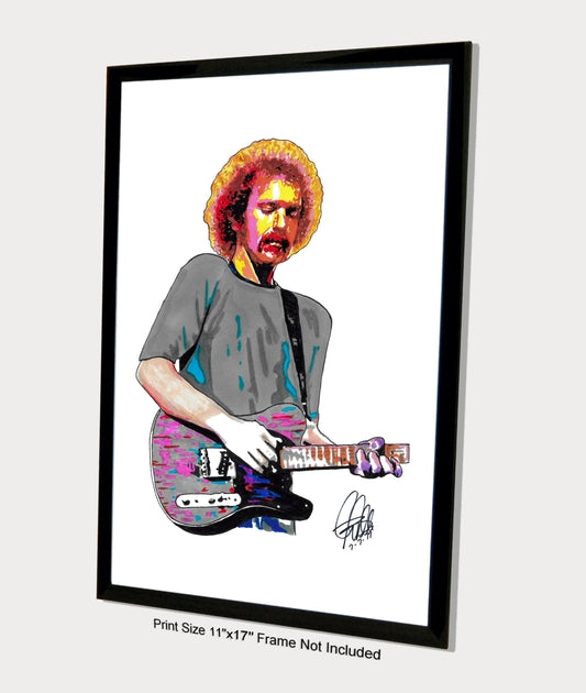 Bernie Leadon Eagles Singer Guitar Rock Music Poster Print Wall Art 11x17