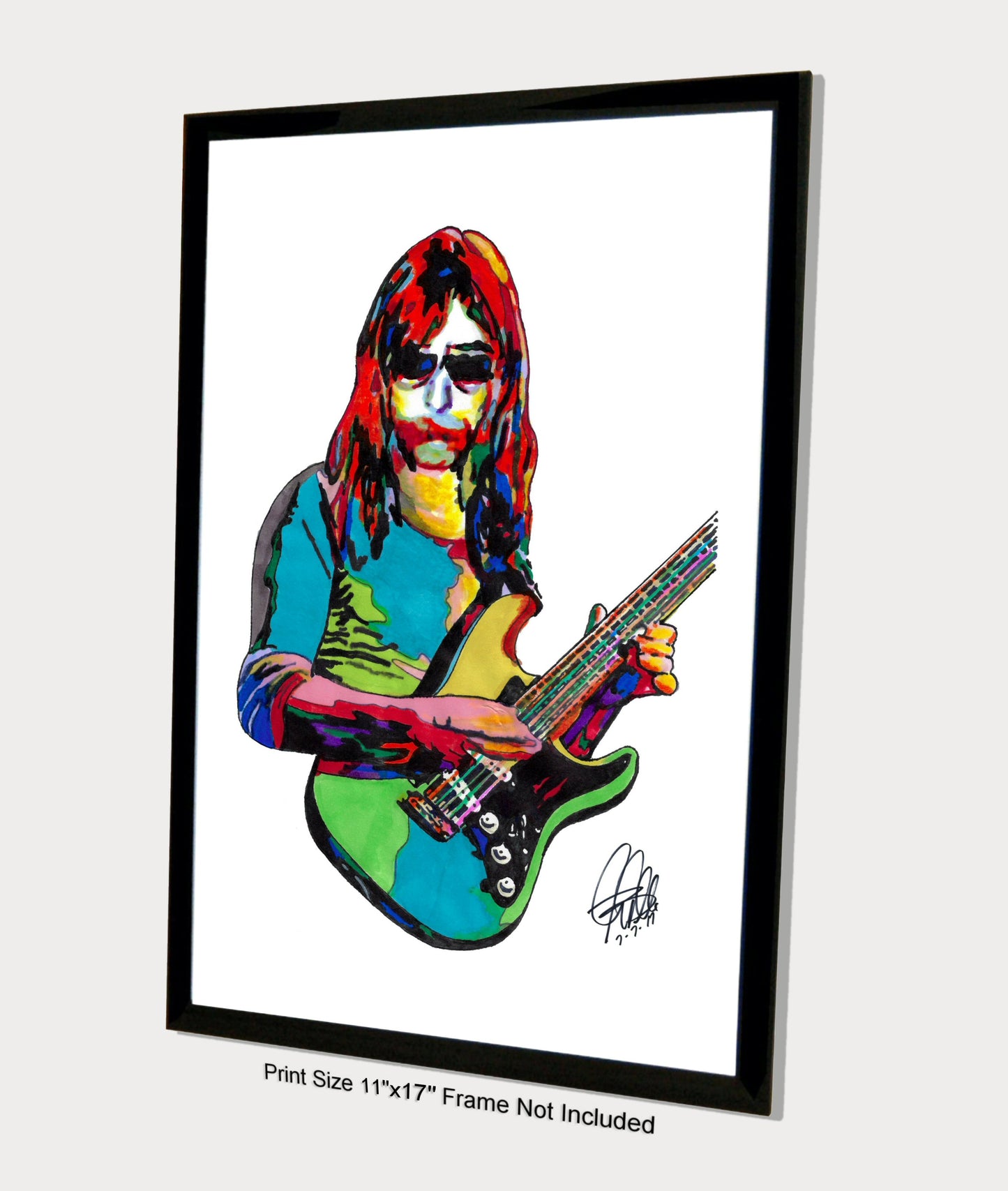 Jeff Skunk Baxter Guitar Rock Music Poster Print Wall Art 11x17