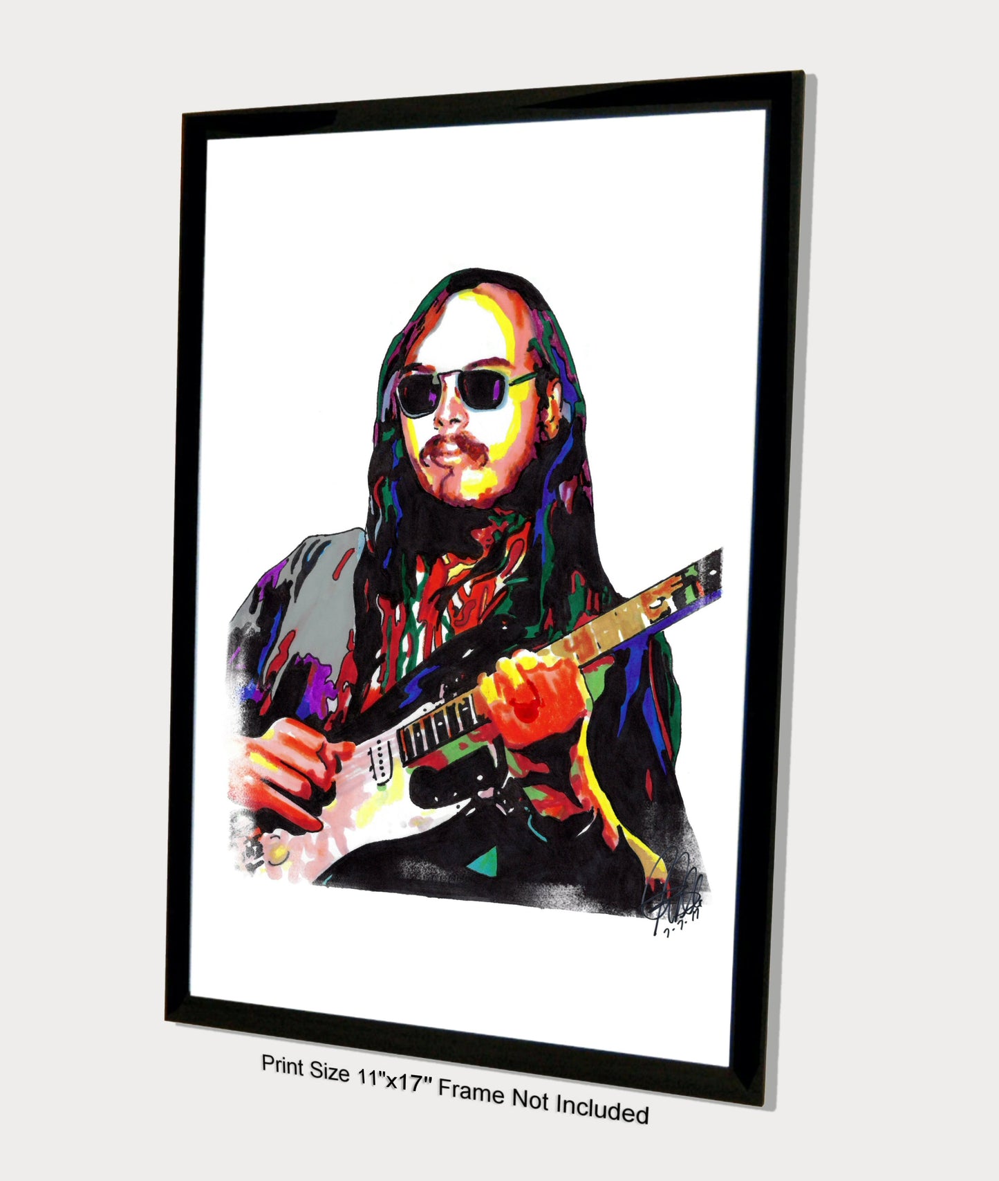 Walter Becker Steely Dan Jazz Guitar Rock Music Poster Print Wall Art 11x17