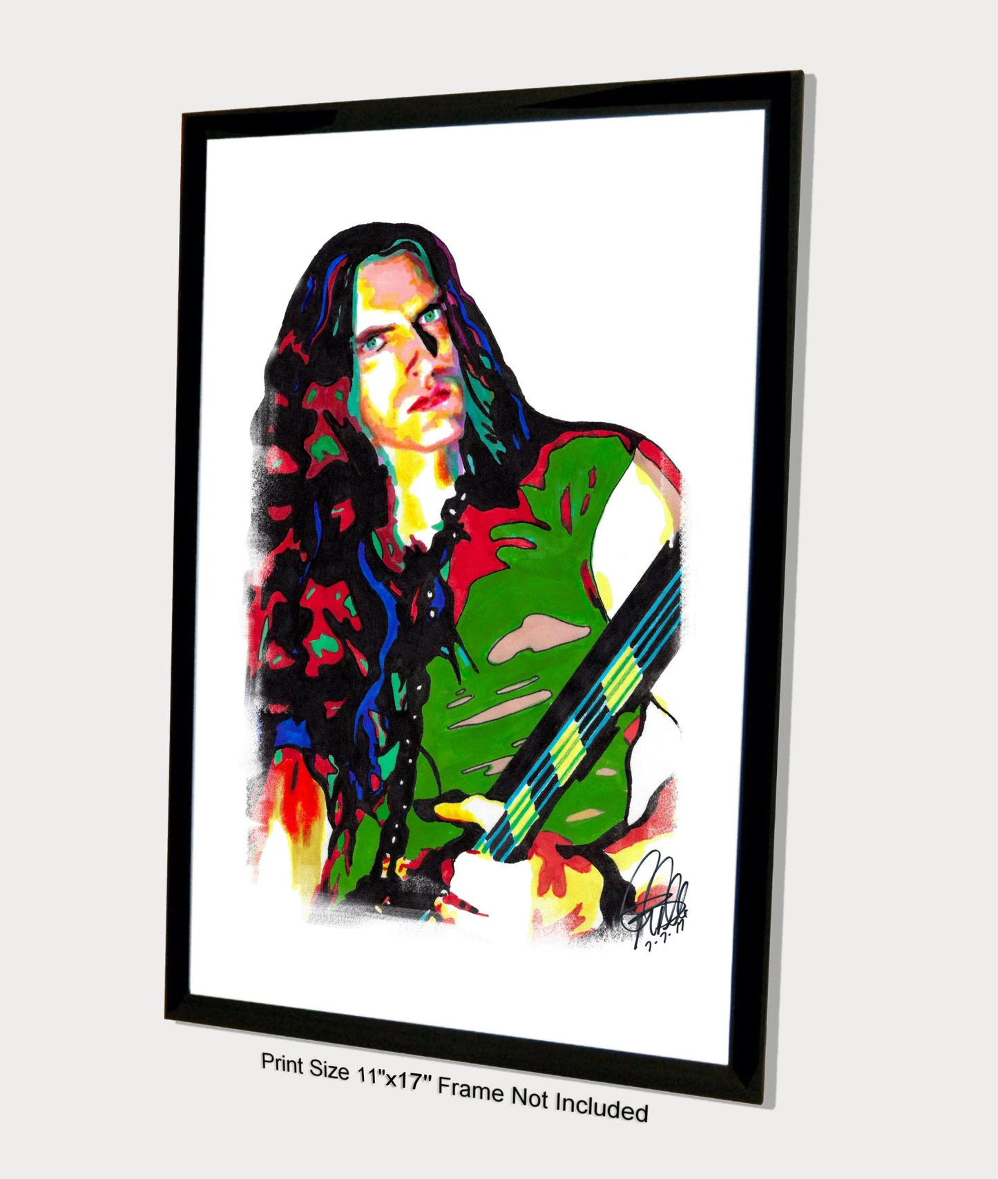 Peter Steele Type O Negative Bass Metal Music Print Poster Wall Art 11x17