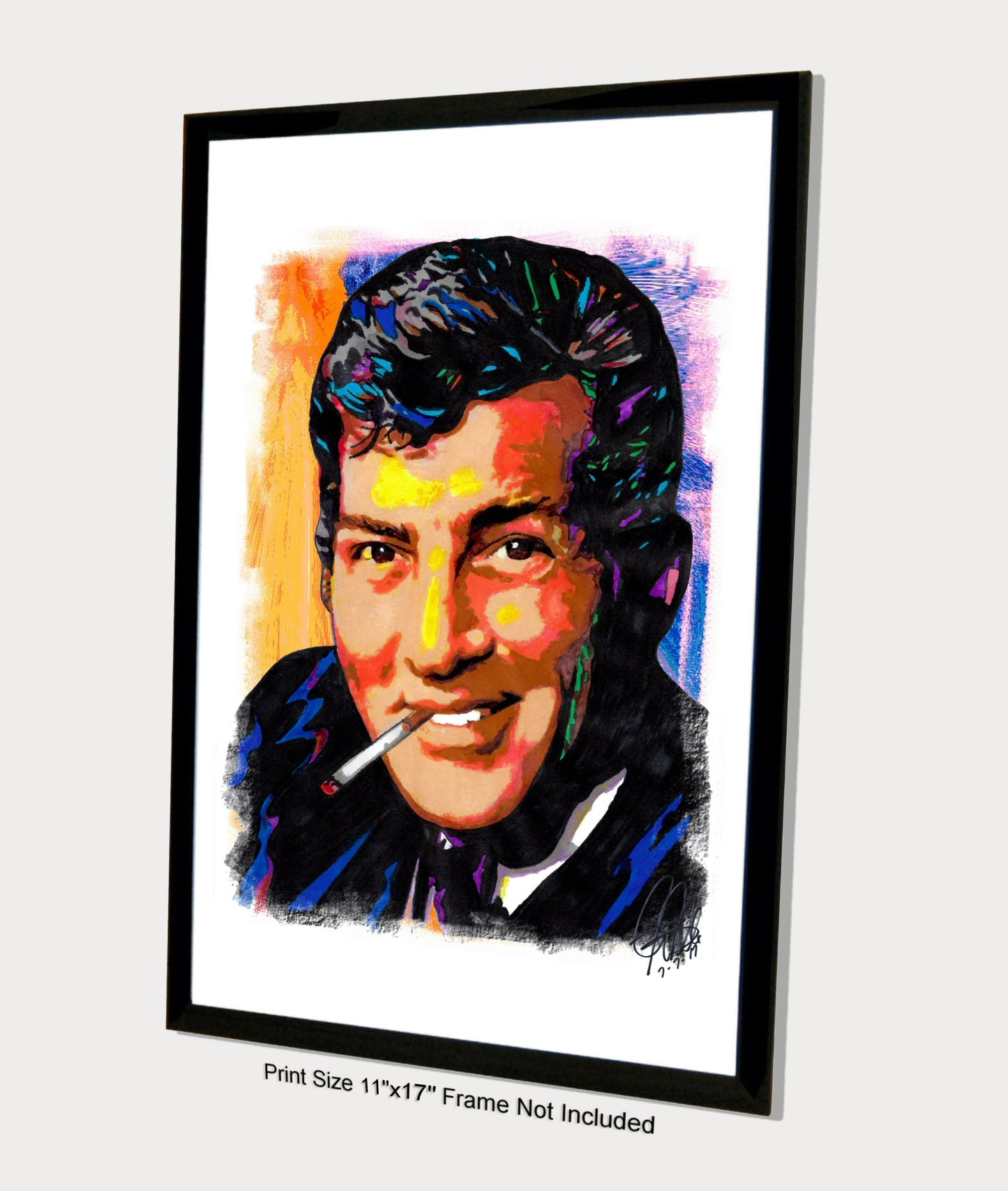 Dean Martin Singer Rat Pack Music Poster Print Wall Art 11x17