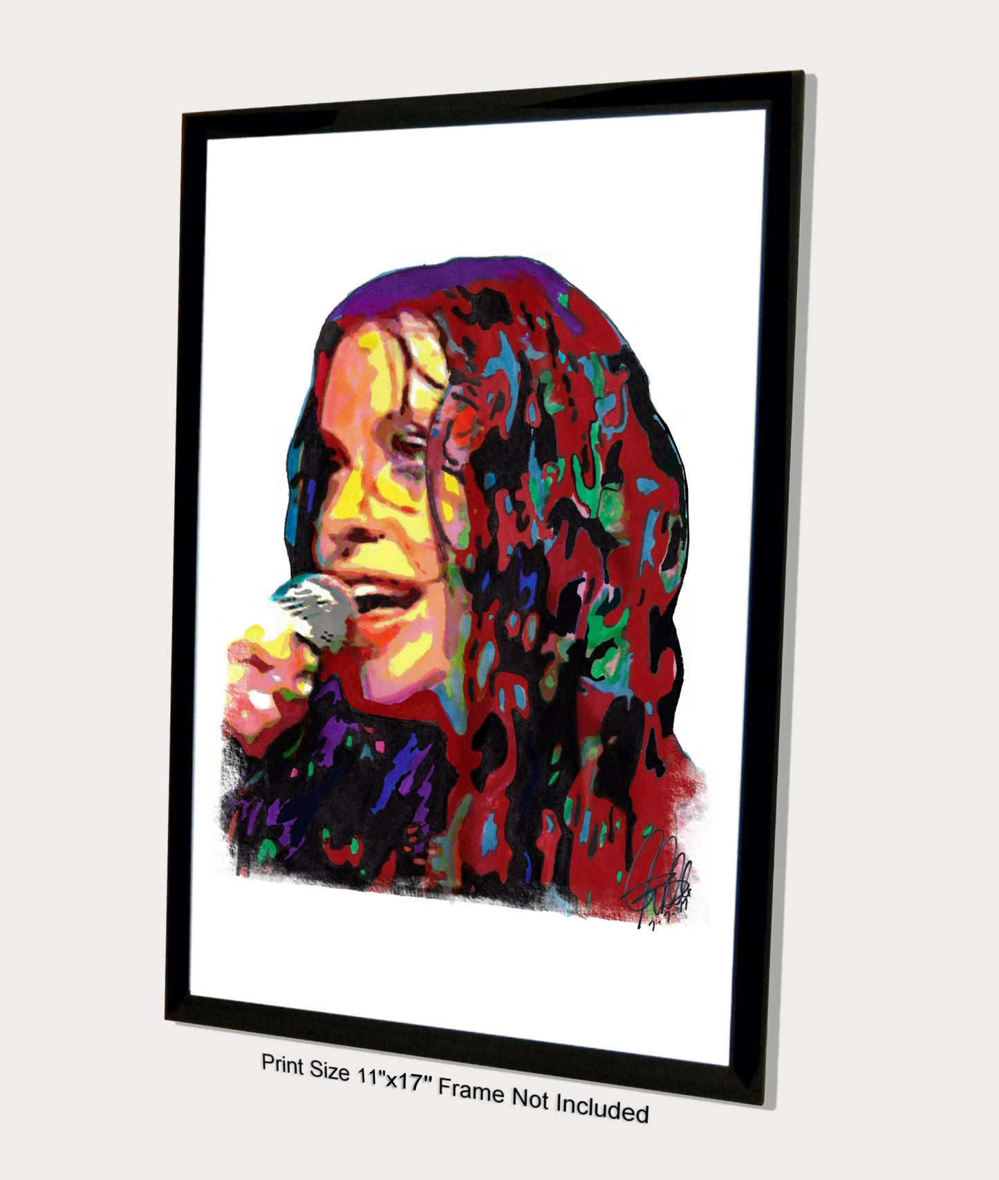 Alanis Morissette Singer Rock Music Poster Print Wall Art 11x17