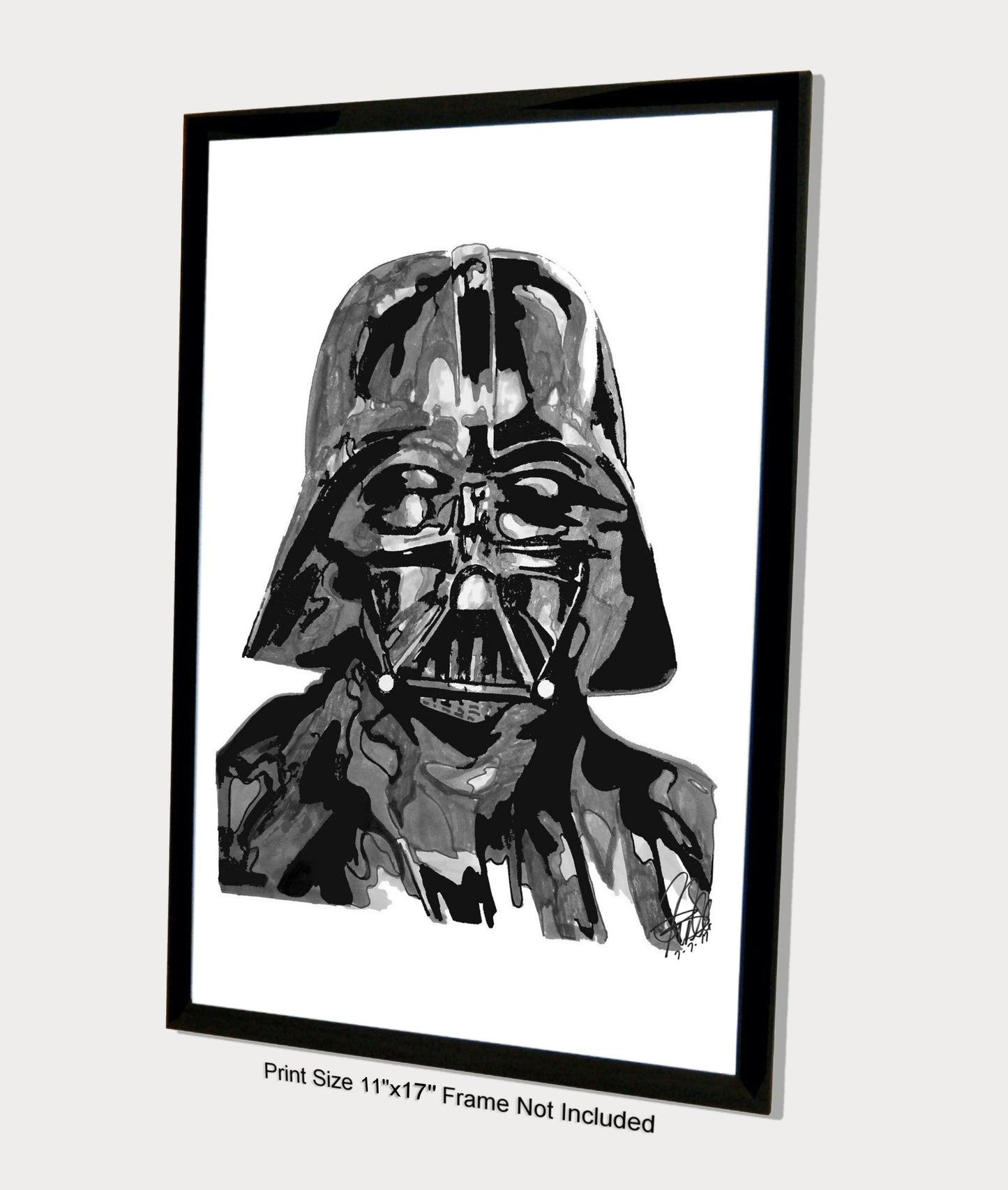 Darth Vader Star Wars Movies Print Poster Wall Art  11x17