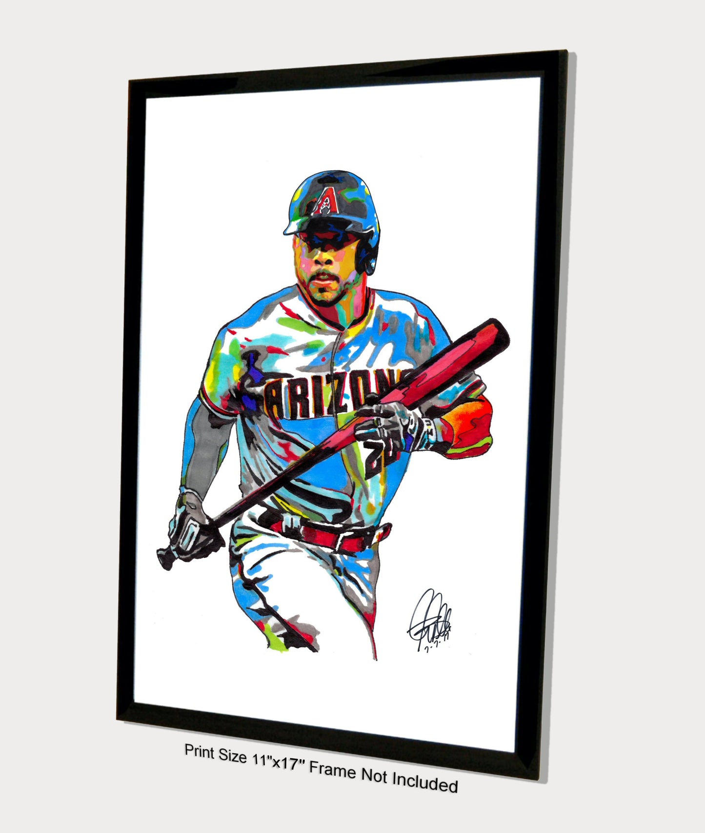 Tommy Pham Arizona Diamondbacks Baseball Outfielder Poster Print Wall Art 11x17