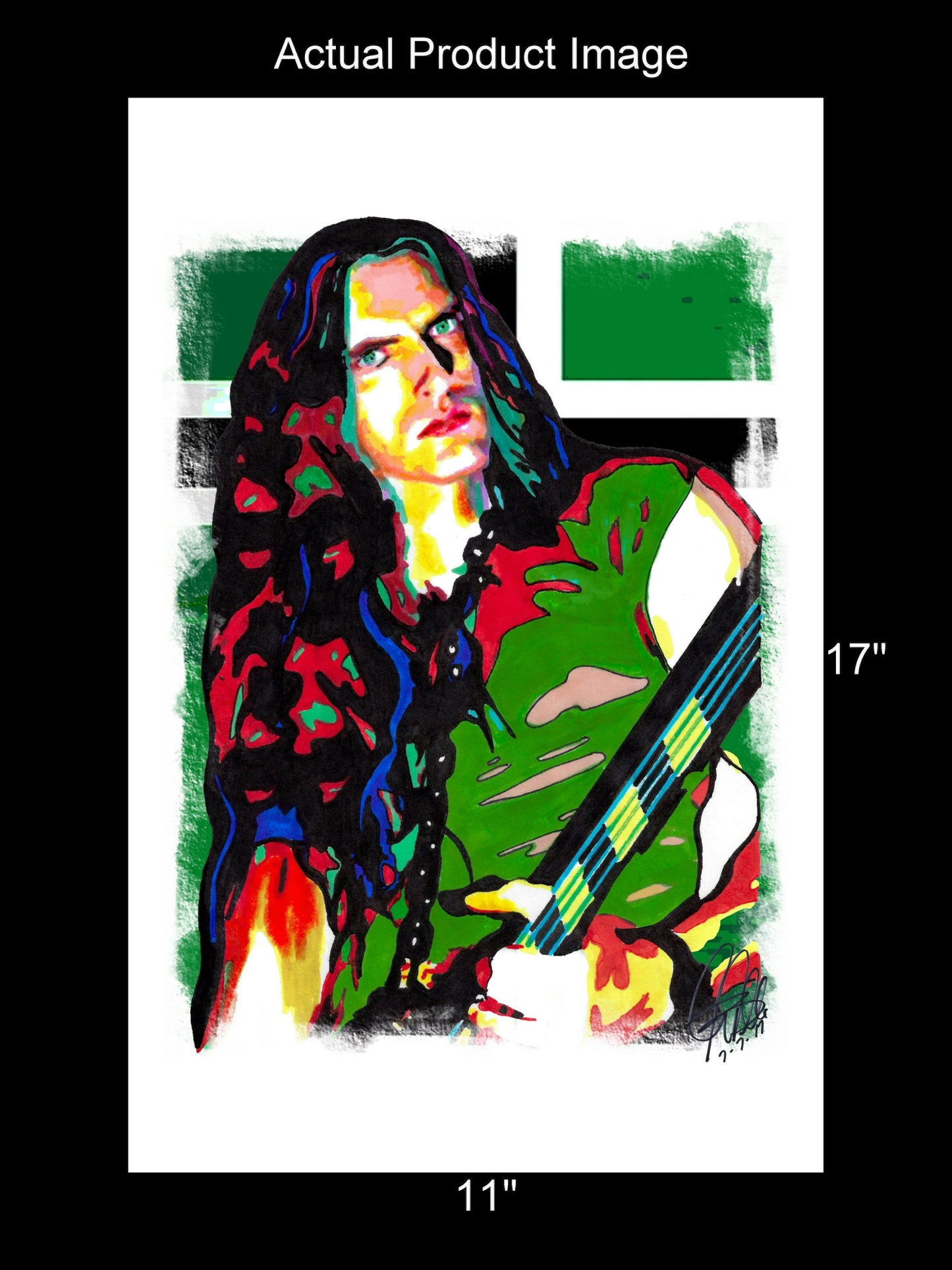 Peter Steele Type O Negative Gothic Metal Music Print Poster Wall Art 11x17