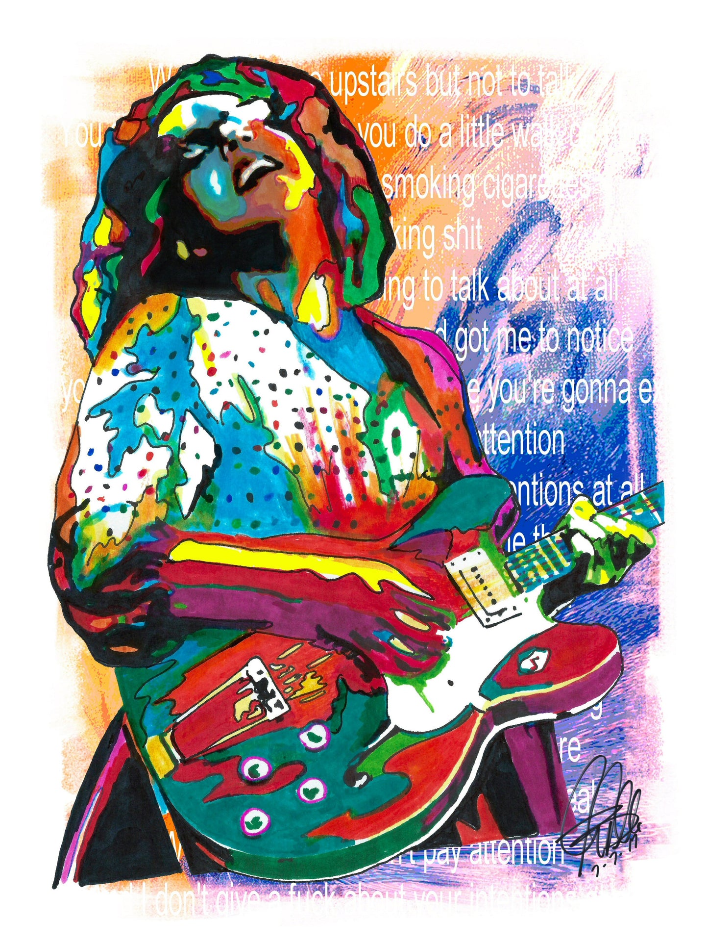 Brittany Howard Alabama Shakes Blues Rock Music Poster Print Wall Art 18x24