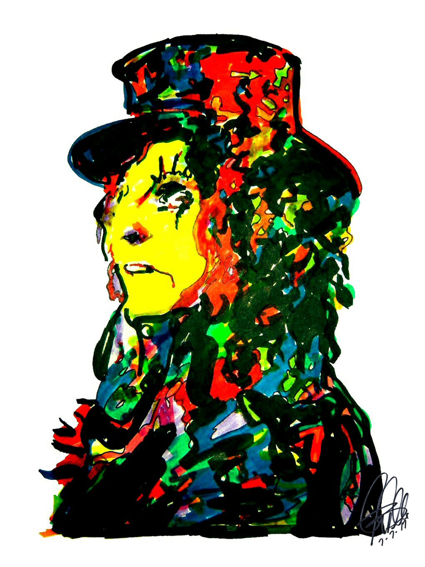 Alice Cooper Rock Music Poster Print Wall Art 18x24