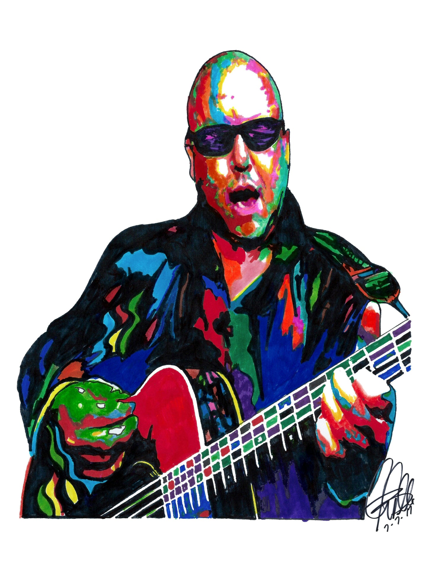 Black Francis Pixies Rock Music Poster Print Wall Art 18x24