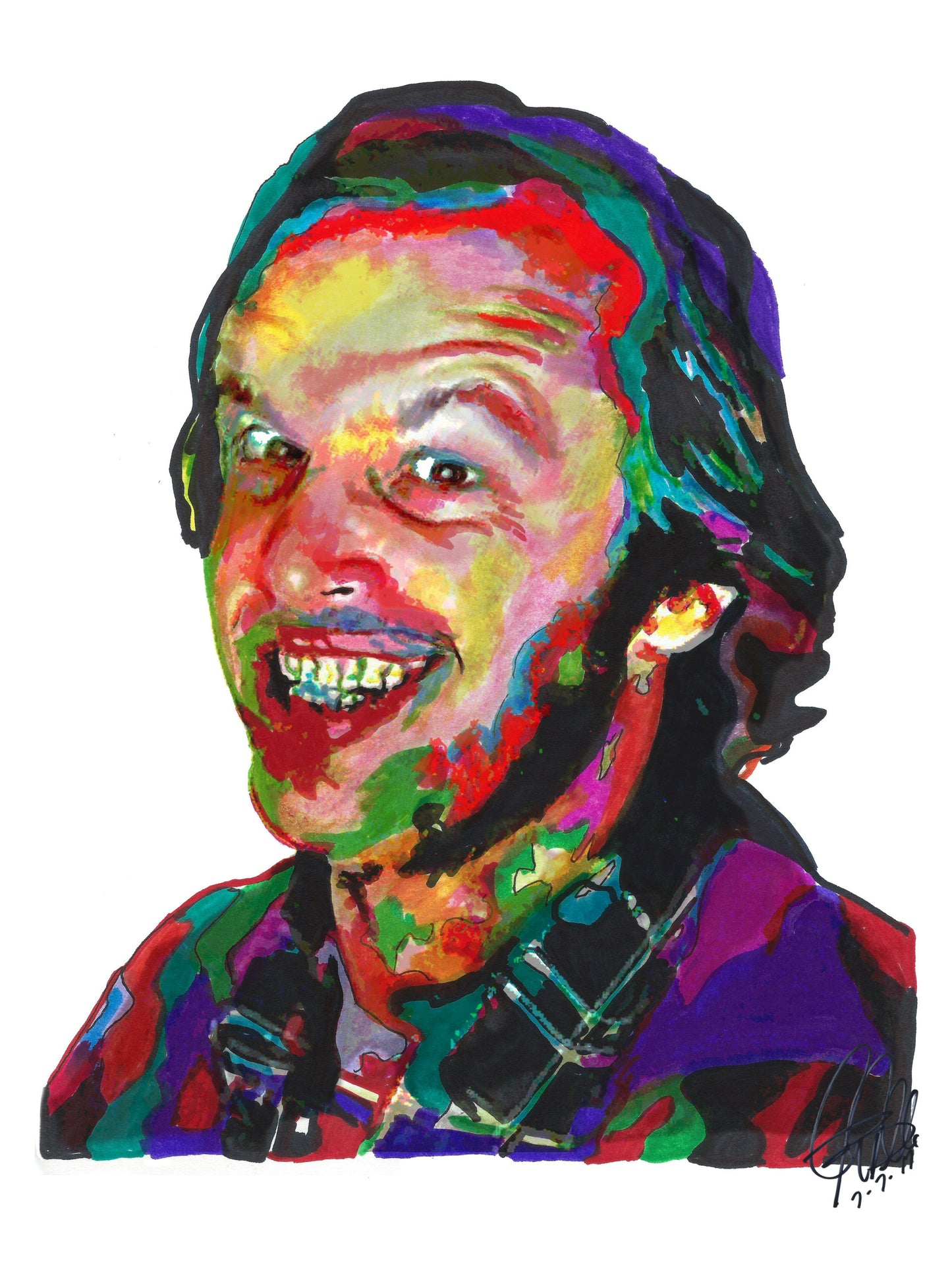 Jack Nicholson The Shining Poster Print Wall Art 18x24