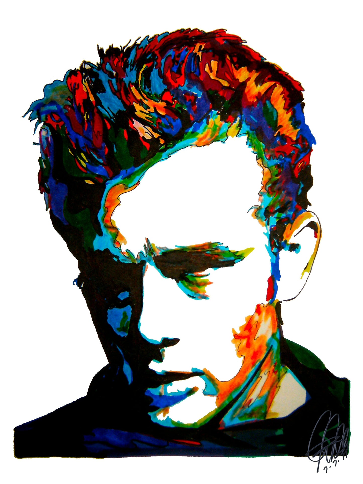 James Dean American Actor Poster Print Wall Art 18x24