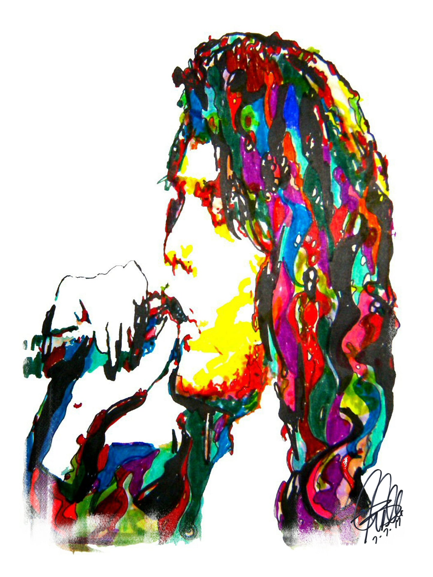 Jim Morrison The Doors Singer Rock Music Poster Print Wall Art 8.5x11