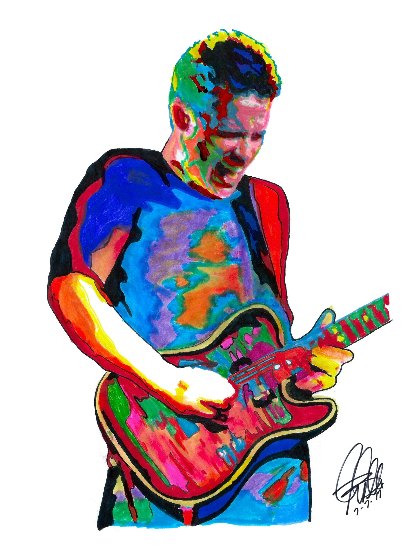 Jonny Lang Guitar Singer Rock Music Poster Print Wall Art 18x24