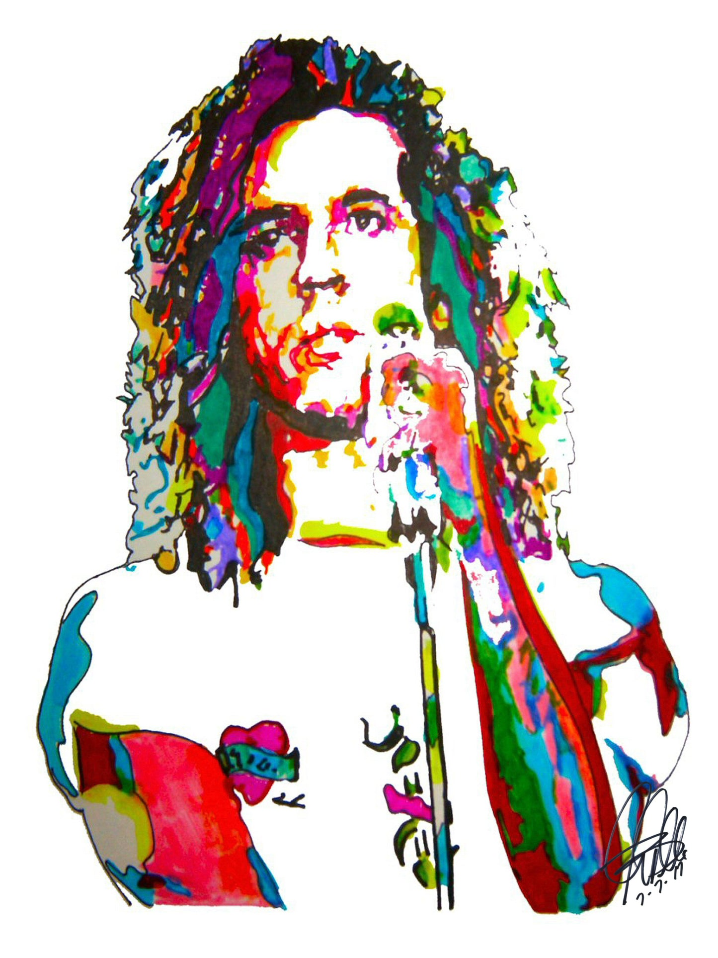 Michael Hutchence INXS Singer Rock Music Poster Print Wall Art 18x24