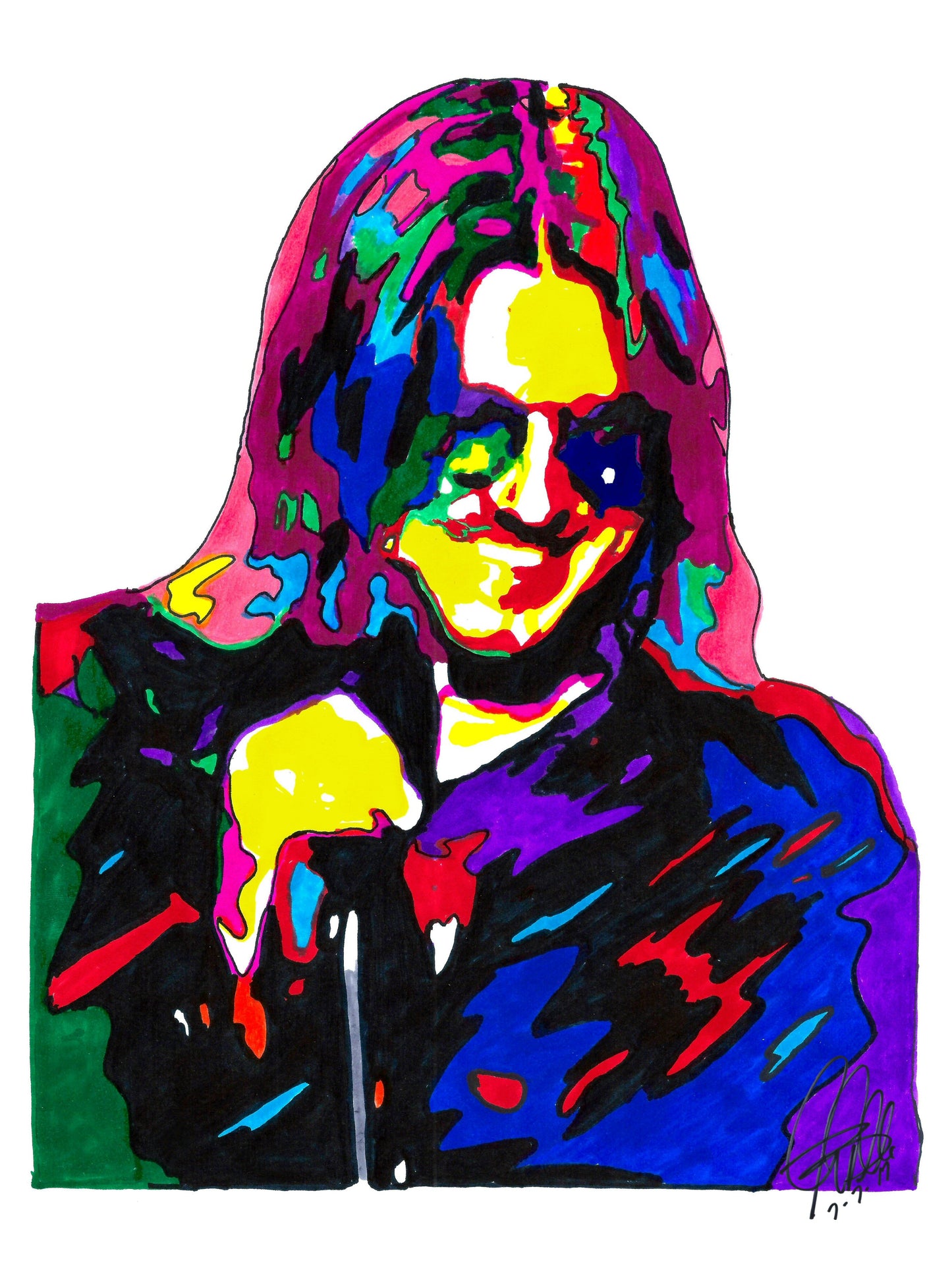 Mitch Hedberg Standup Comedy Poster Print Wall Art 18x24