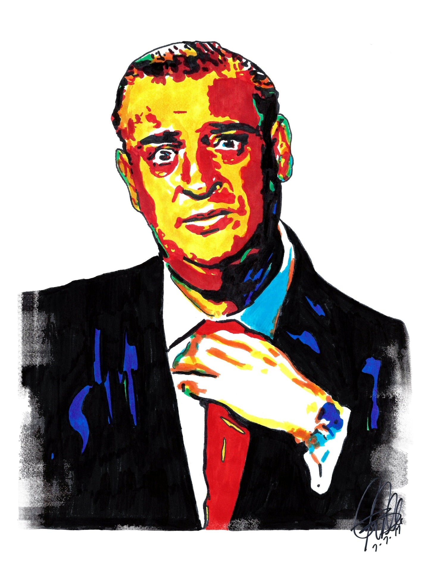 Rodney Dangerfield Stand Up Comedy Poster Print Wall Art 8.5x11