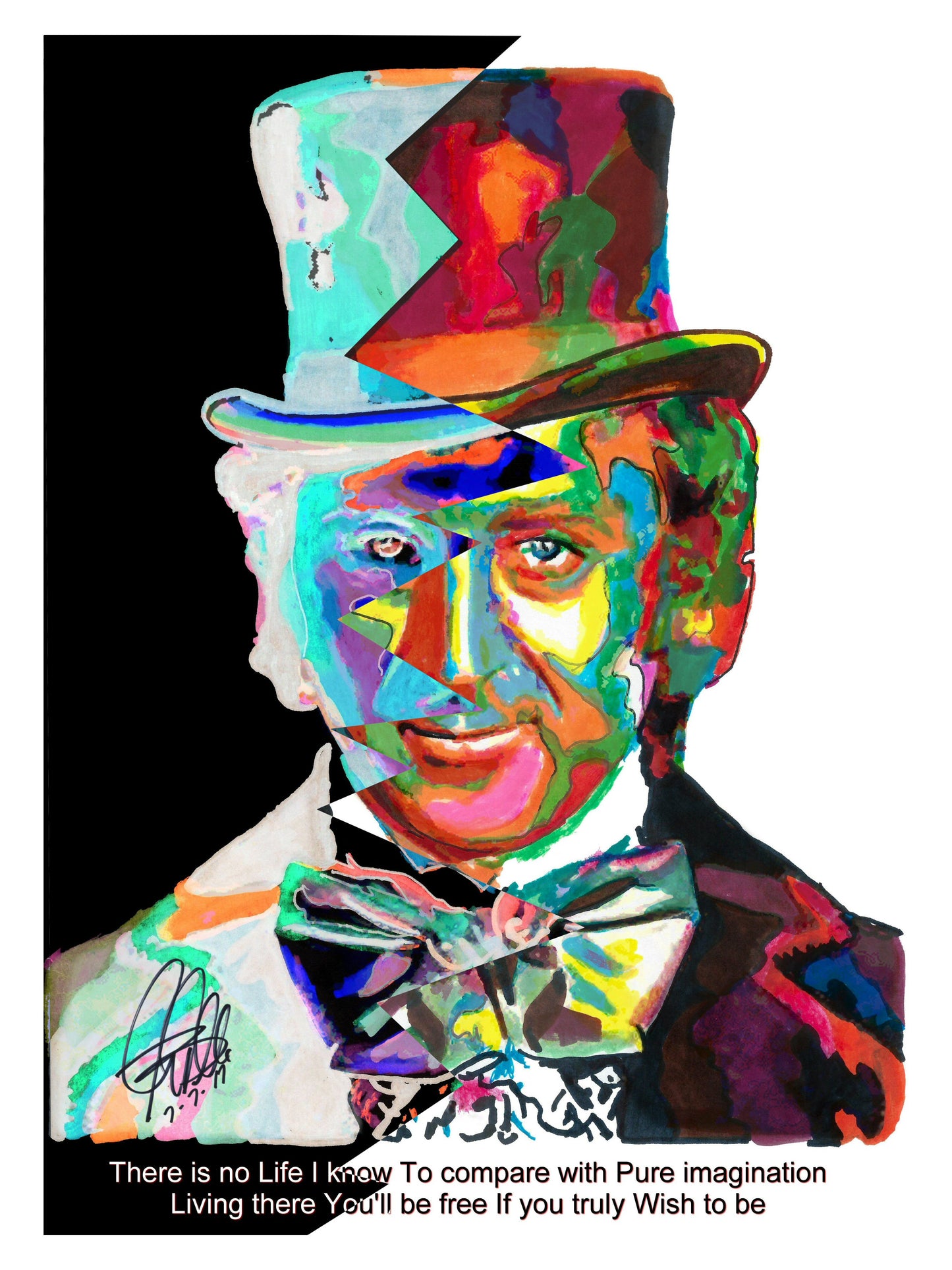 Willy Wonka Gene Wilder Chocolate Factory Movies Poster Wall Art 18x24