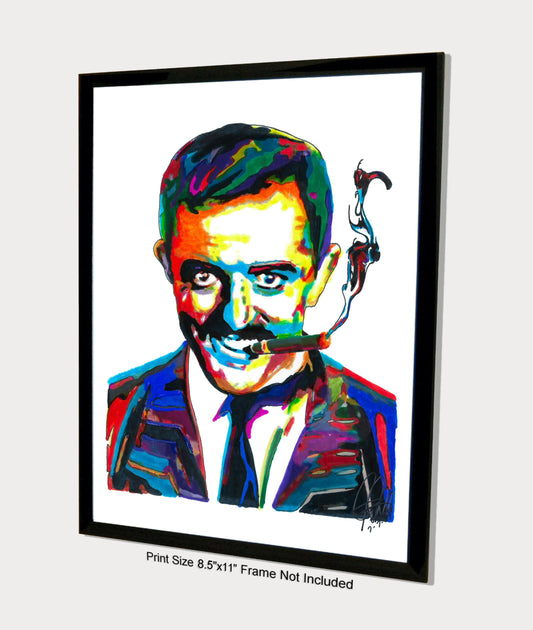 Gomez Addams The Addams Family John Astin TV Series Poster Print Wall Art 8.5x11