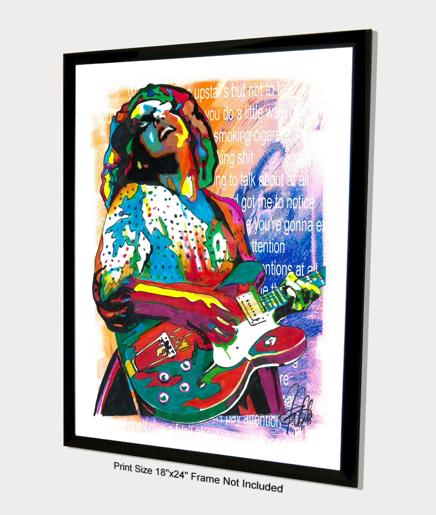 Brittany Howard Alabama Shakes Blues Rock Music Poster Print Wall Art 18x24