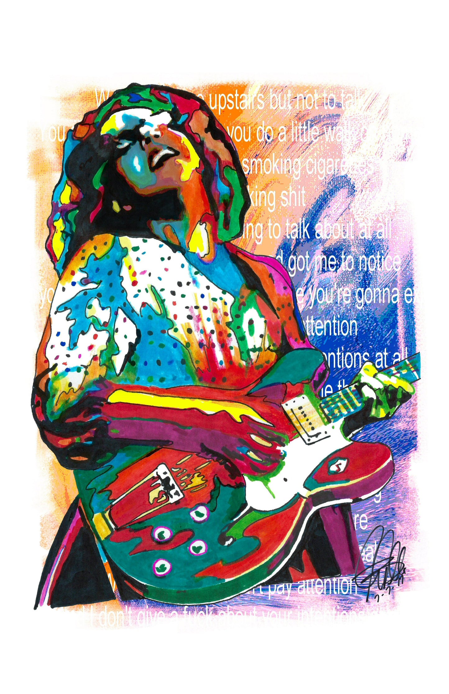 Brittany Howard Alabama Shakes Blues Rock Music Poster Print Wall Art 11x17